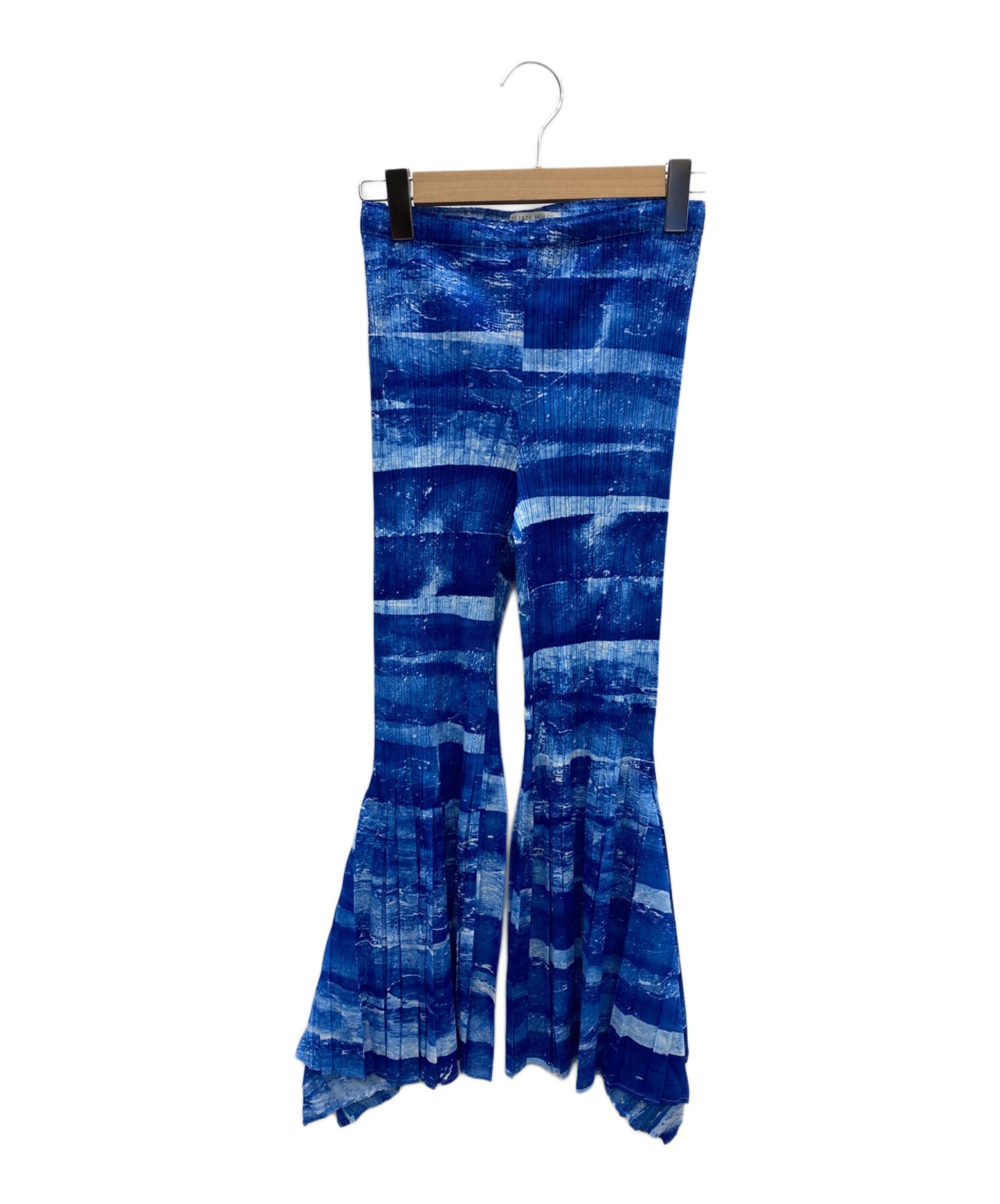 [Pre-owned] PLEATS PLEASE flared pleated pants PP31-JF926