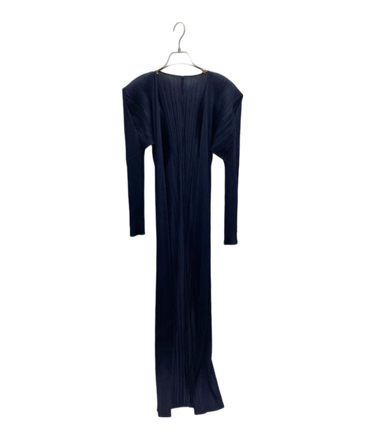 [Pre-owned] PLEATS PLEASE Pleated long cardigan PP70-JH617