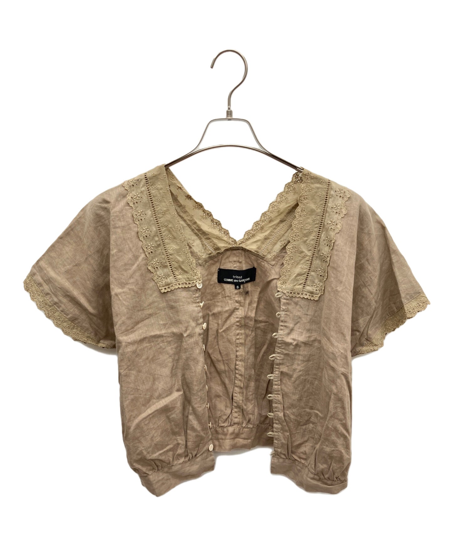 [Pre-owned] tricot COMME des GARCONS short-sleeved blouse TG-B021
