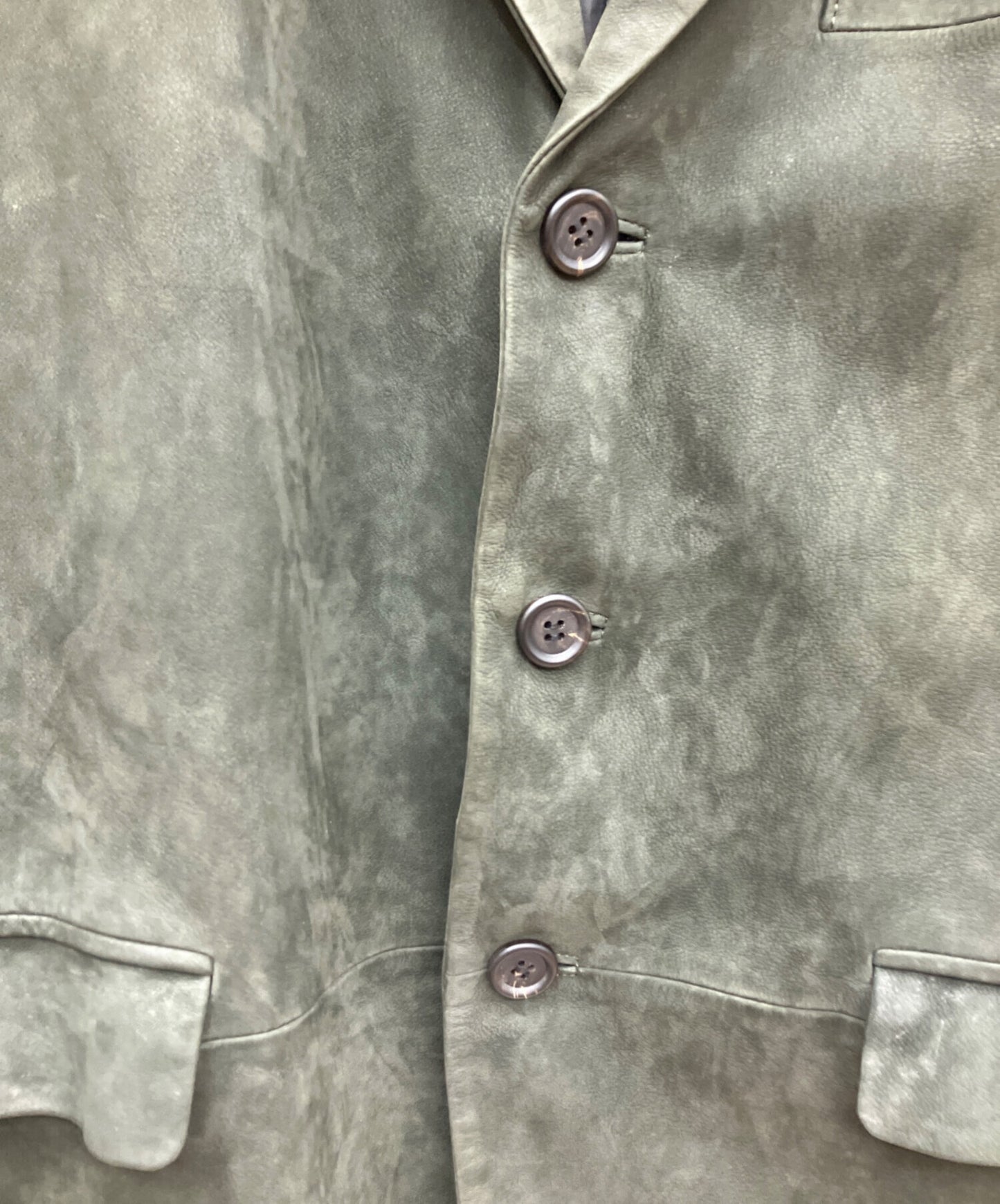 [Pre-owned] ISSEY MIYAKE WHITE LABEL leather coat ME32LD532