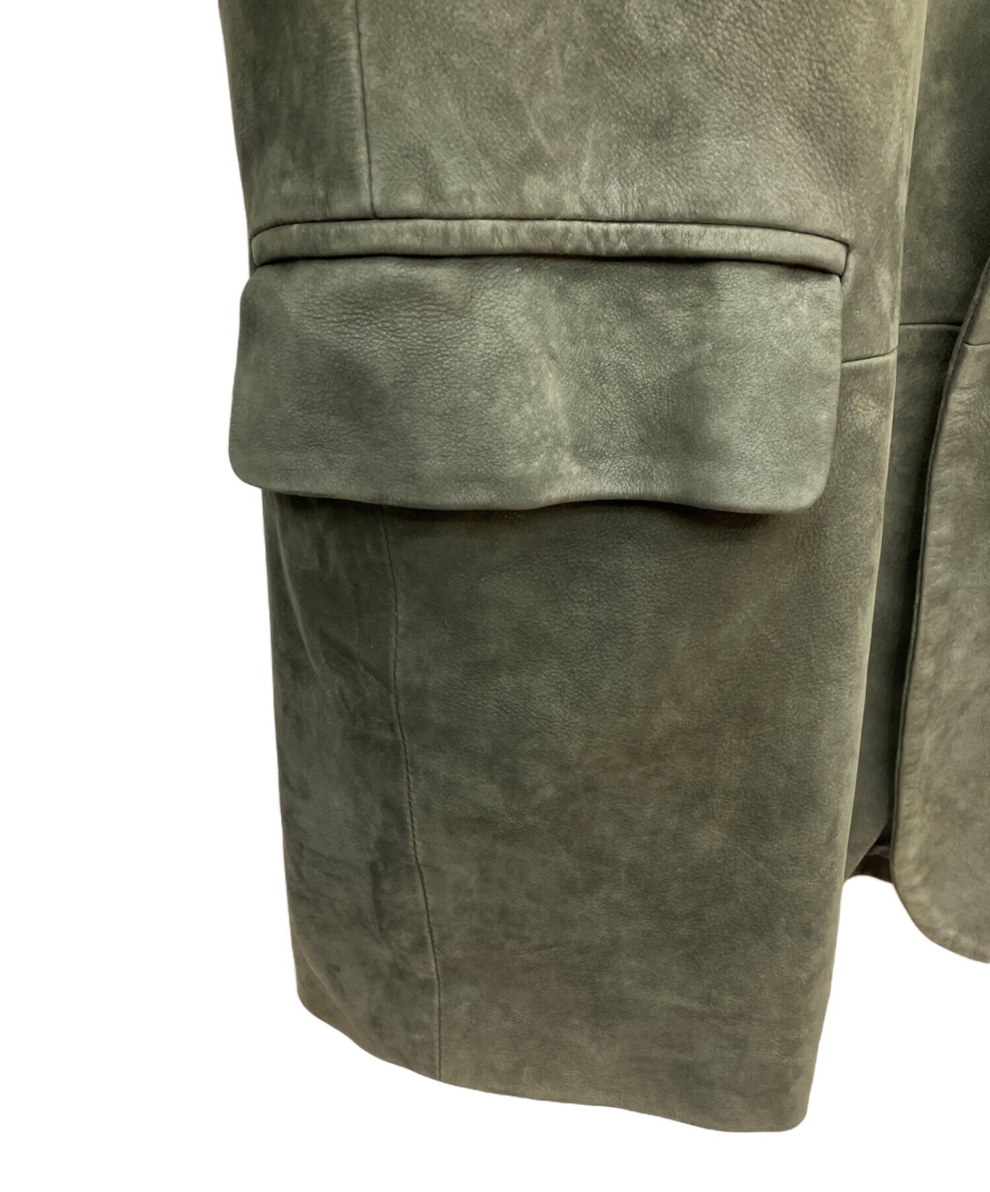 [Pre-owned] ISSEY MIYAKE WHITE LABEL leather coat ME32LD532
