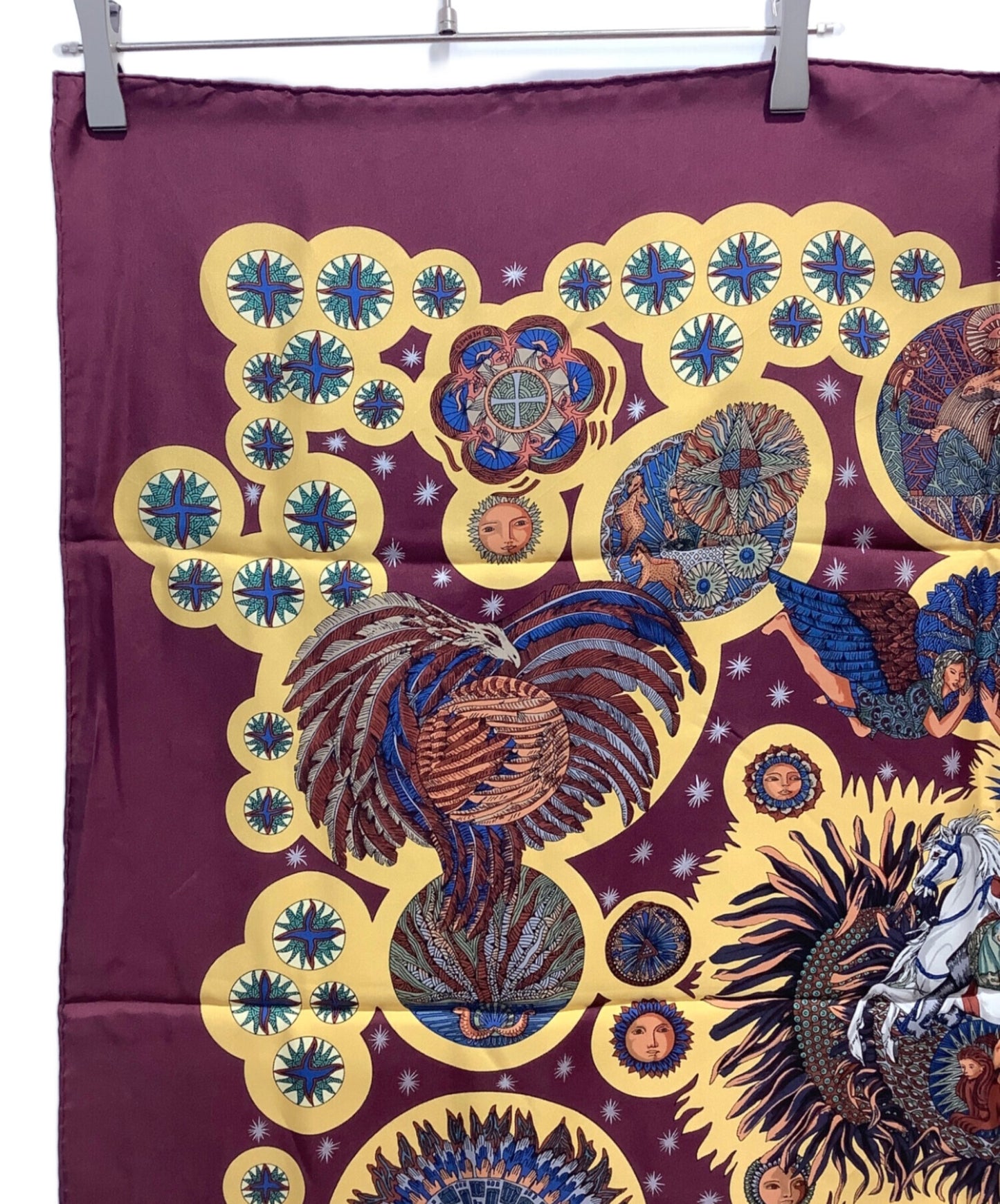 [Pre-owned] HERMES Carré 90 LE ROY SOLEIL