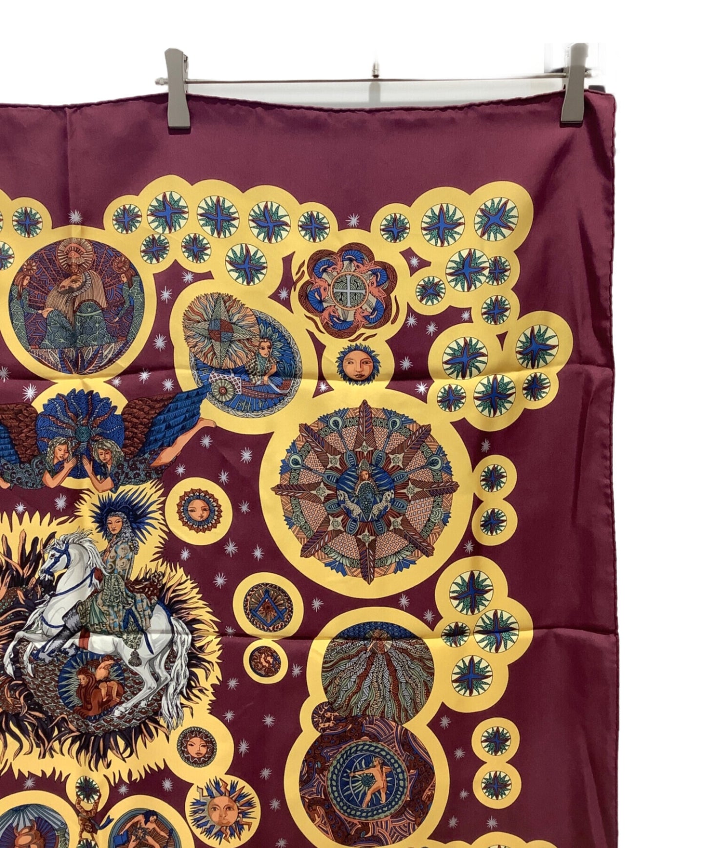 [Pre-owned] HERMES Carré 90 LE ROY SOLEIL