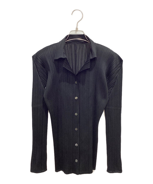 [Pre-owned] PLEATS PLEASE Pleated long-sleeved shirt PP04-JK624