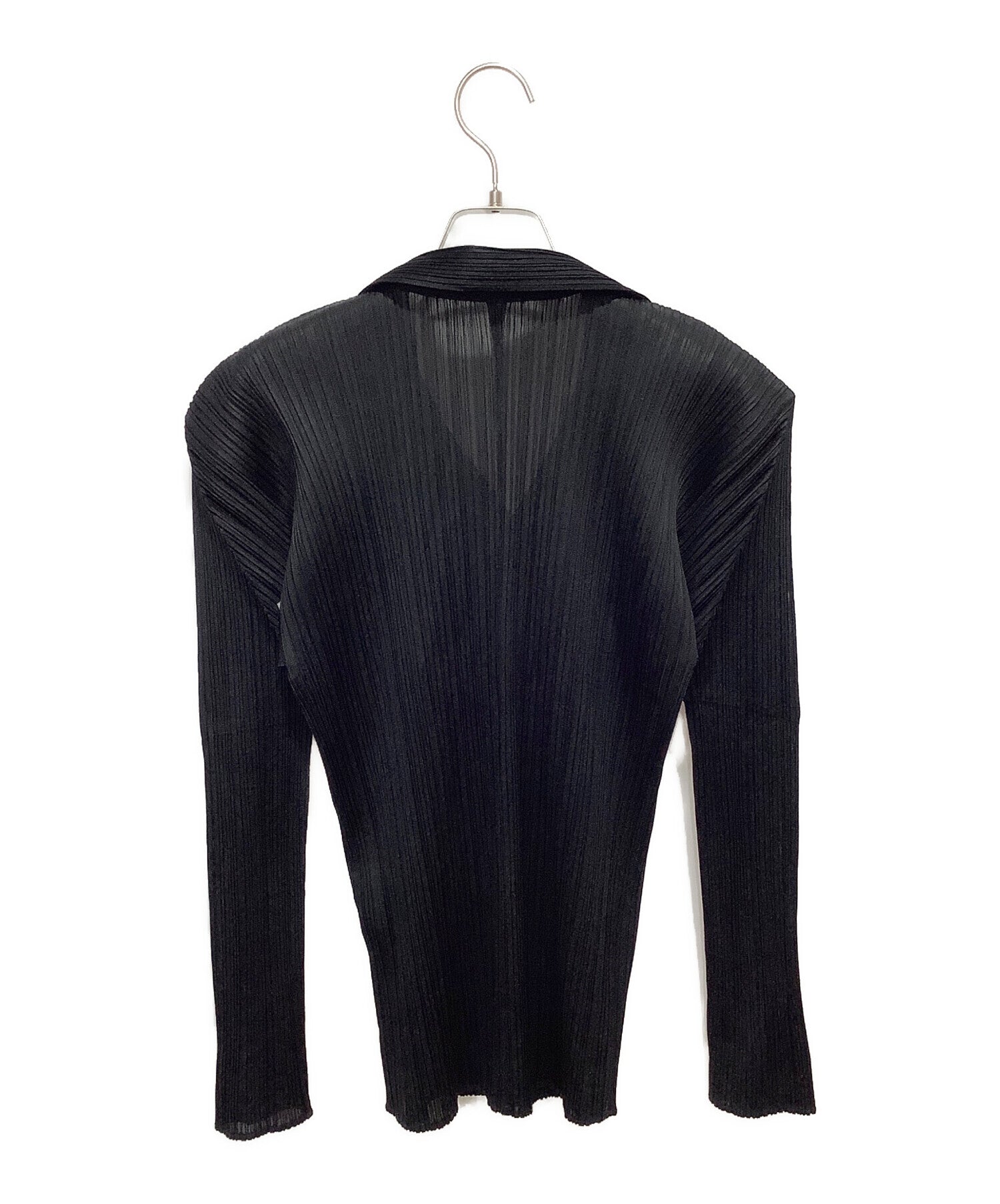 Pre-owned] PLEATS PLEASE Pleated long-sleeved shirt PP04-JK624