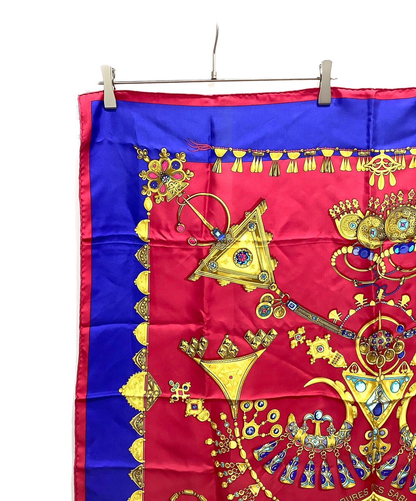 [Pre-owned] HERMES Carré 90 "PARURES DES SABLES" scarf