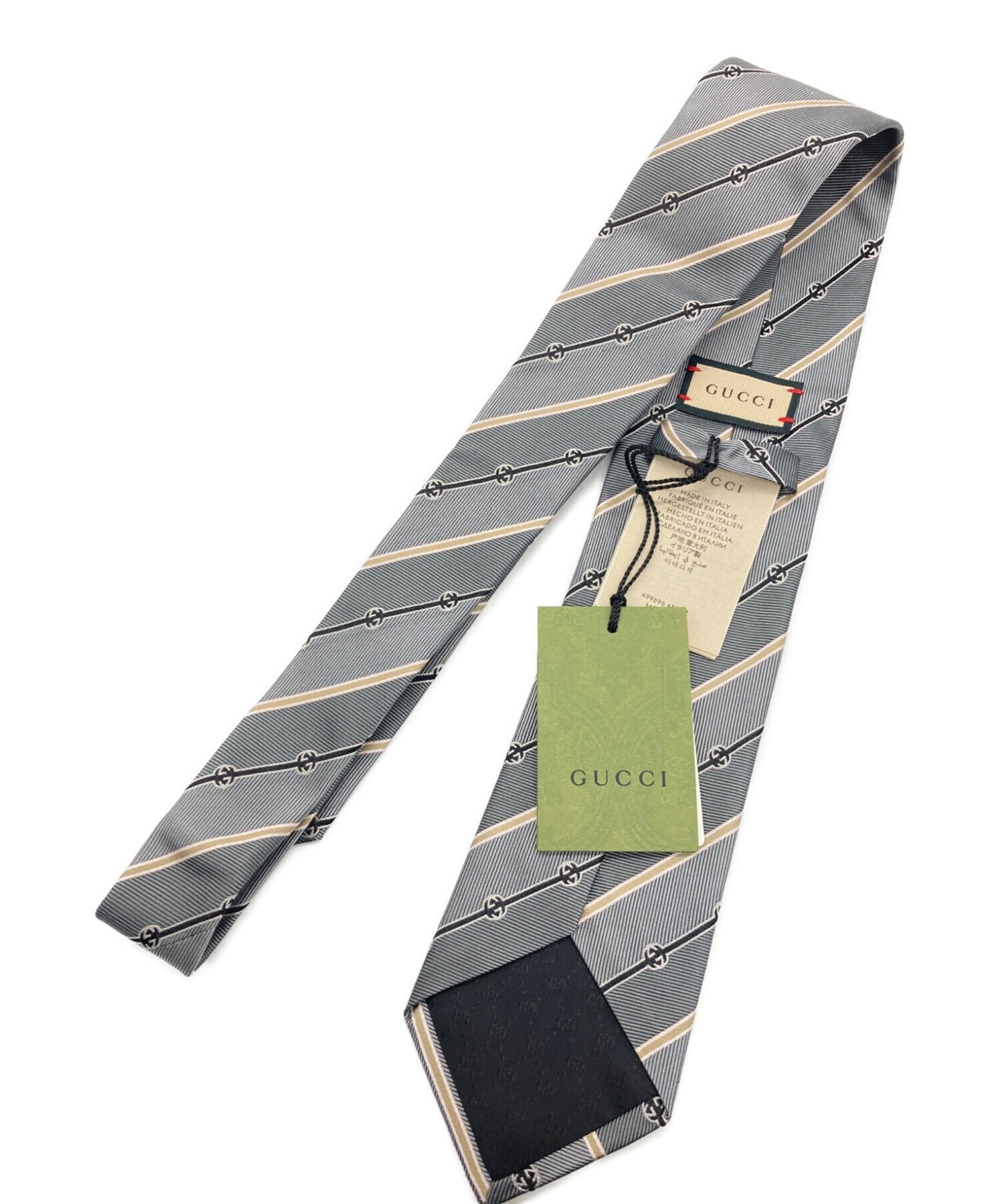 [Pre-owned] GUCCI tie 499696-4B002-1265