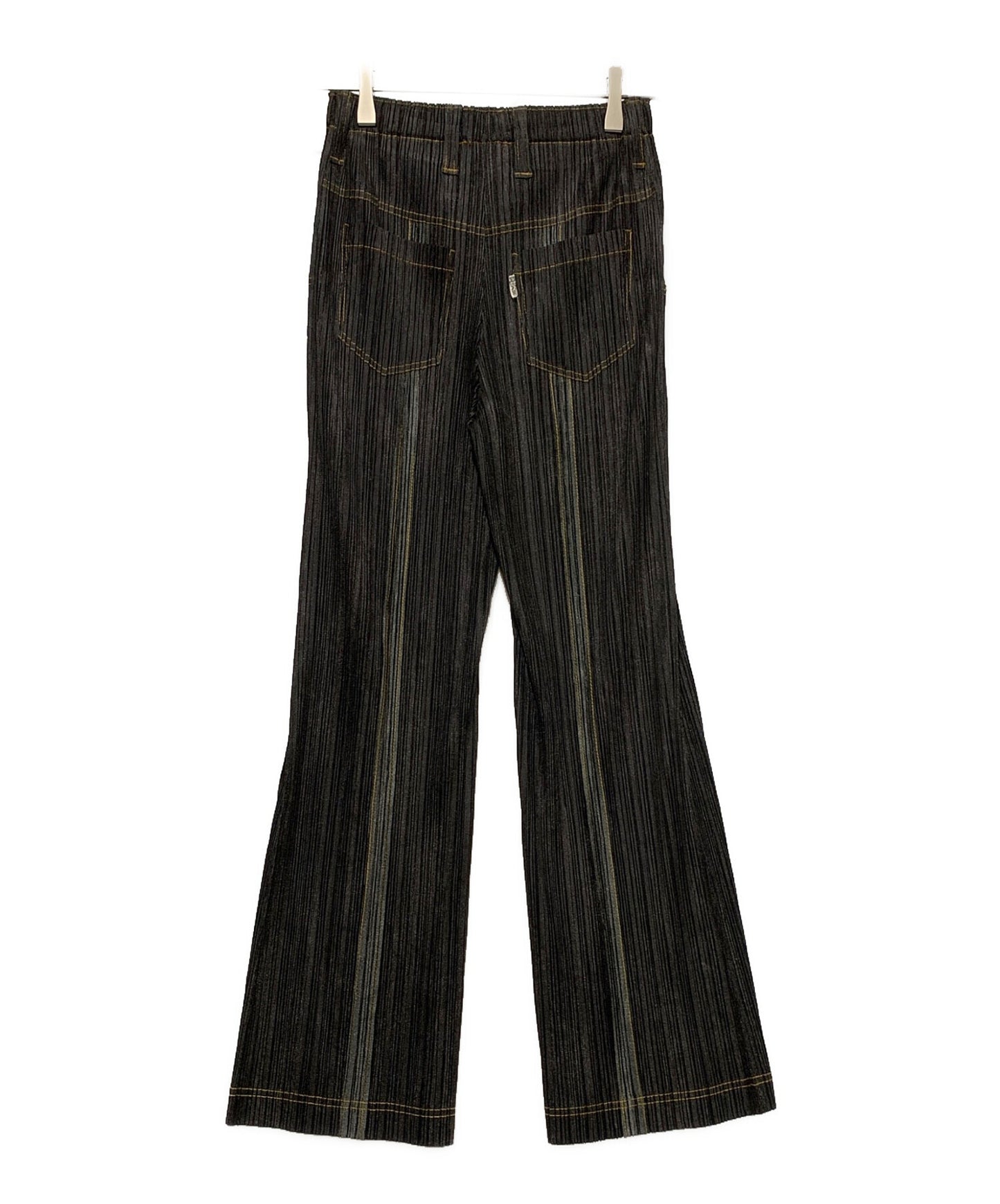 [Pre-owned] PLEATS PLEASE denim-style pleated pants pp91-jf423