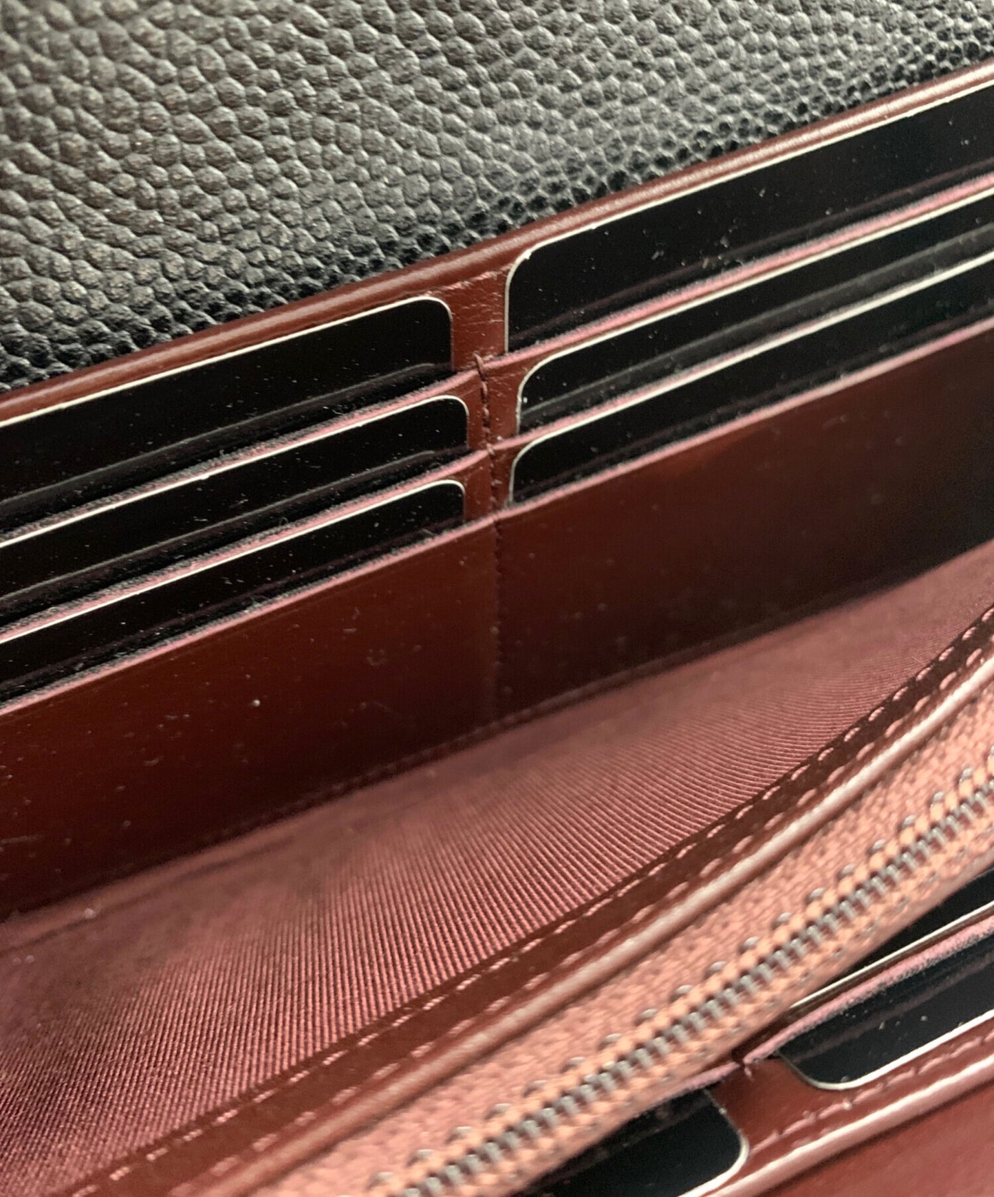 [Pre-owned] CHANEL Matelassé caviar skin