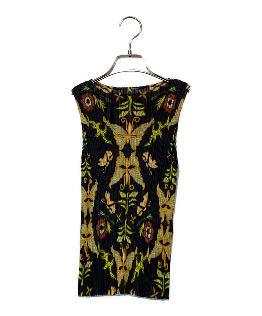 [Pre-owned] PLEATS PLEASE Pleated sleeveless cut and sewn PP92-JK023