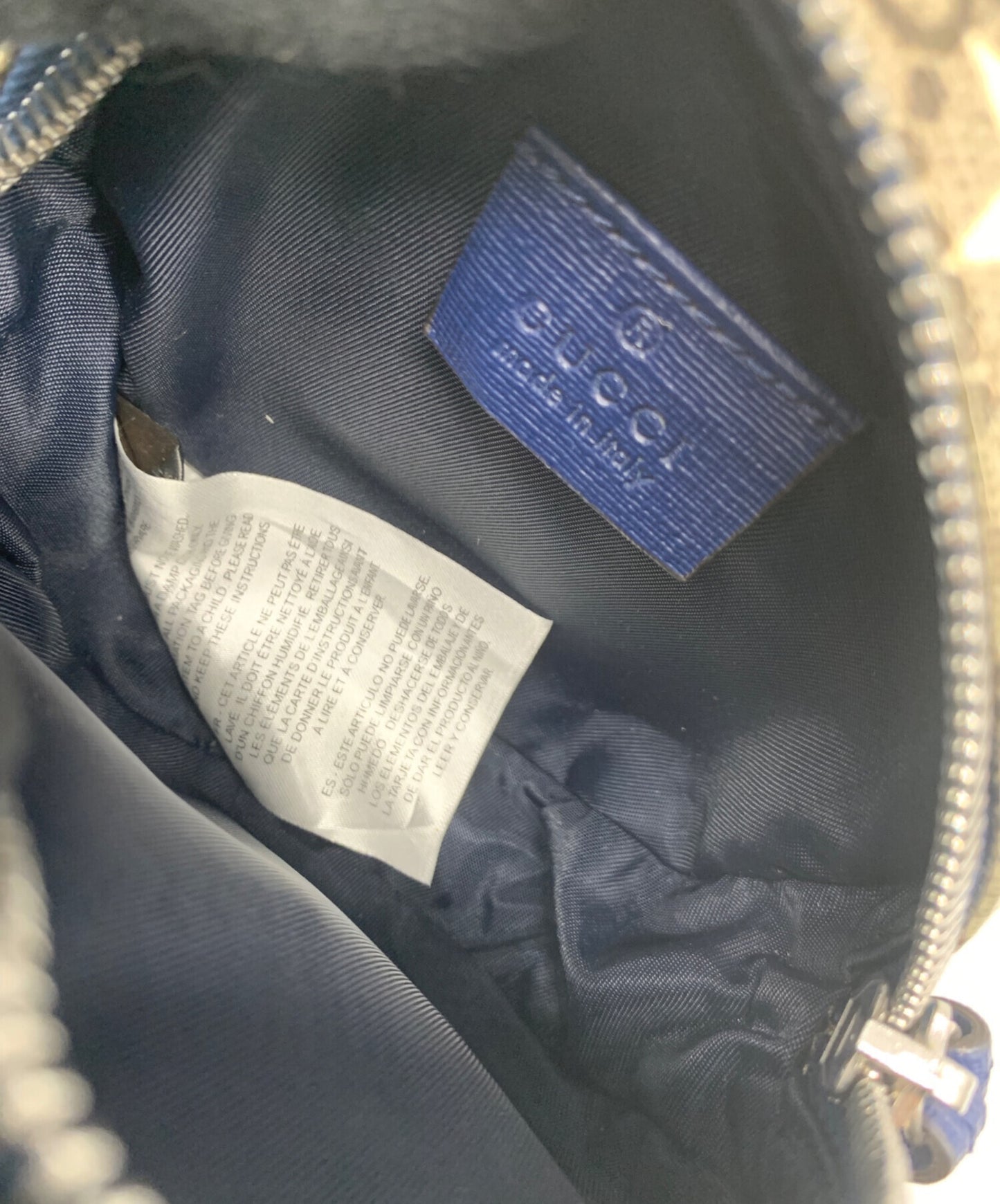 [Pre-owned] GUCCI Round Mini Waist Pouch 502330
