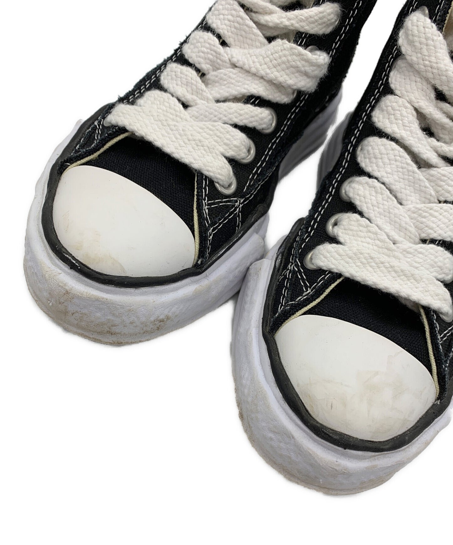 [Pre-owned] Maison MIHARA YASUHIRO "PETERSON" OG Sole Canvas High-top Sneaker A01FW701