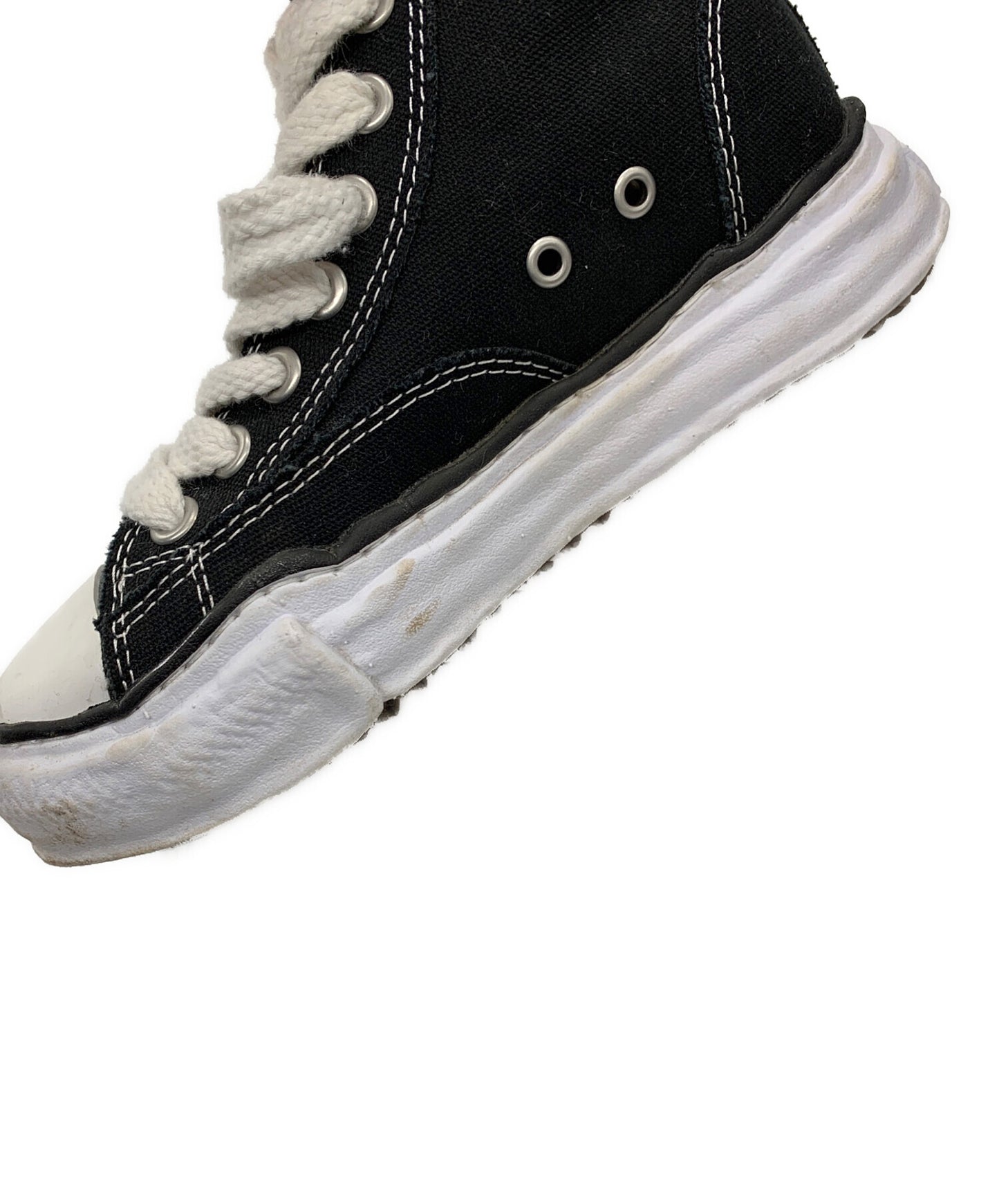 [Pre-owned] Maison MIHARA YASUHIRO "PETERSON" OG Sole Canvas High-top Sneaker A01FW701