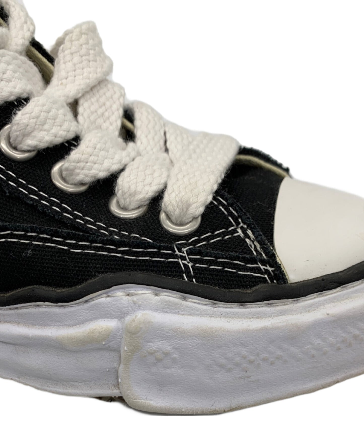 [Pre-owned] Maison MIHARA YASUHIRO "PETERSON" OG Sole Canvas High-top Sneaker A01FW701