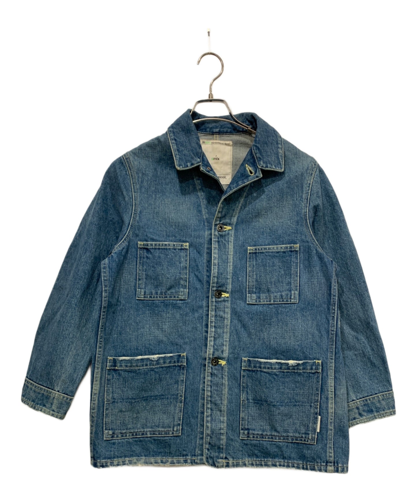[Pre-owned] NEIGHBORHOOD denim coverall DCNH-10