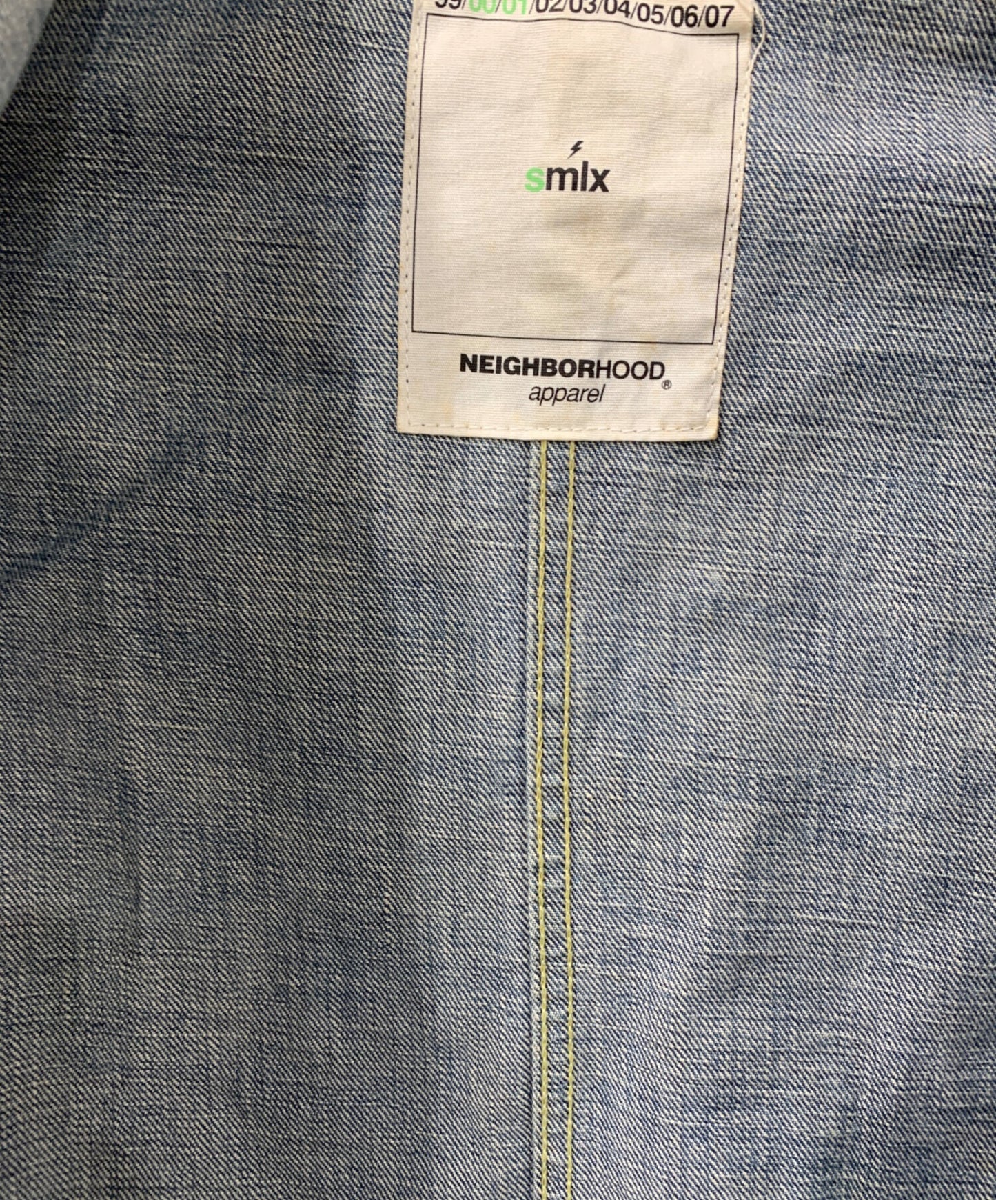 [Pre-owned] NEIGHBORHOOD denim coverall DCNH-10