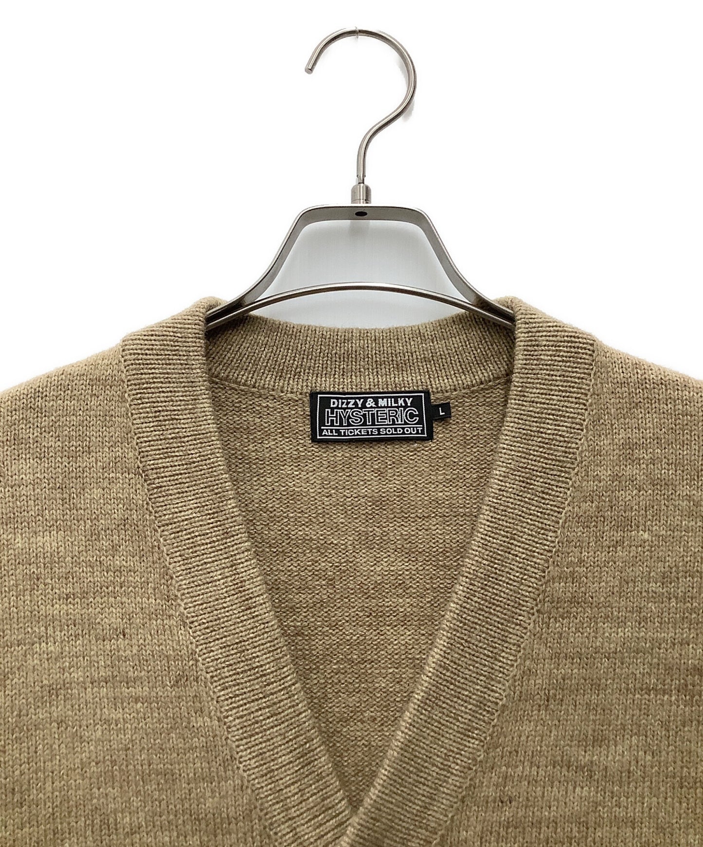 [Pre-owned] Hysteric Glamour Knit cardigan RABBIT HEAD 22AW 02223ND05