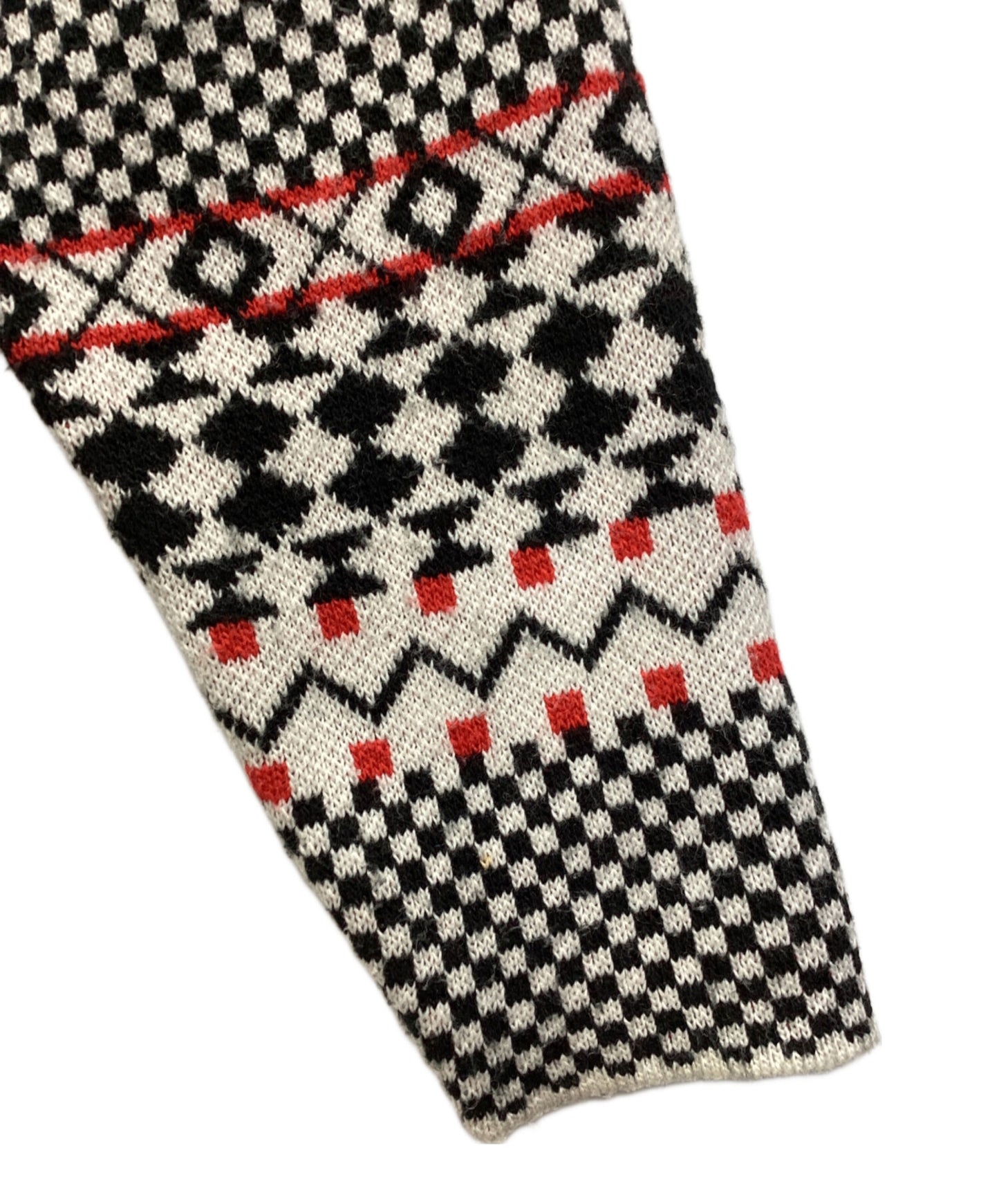 [Pre-owned] stussy JACQUARD CREW KNIT 117153