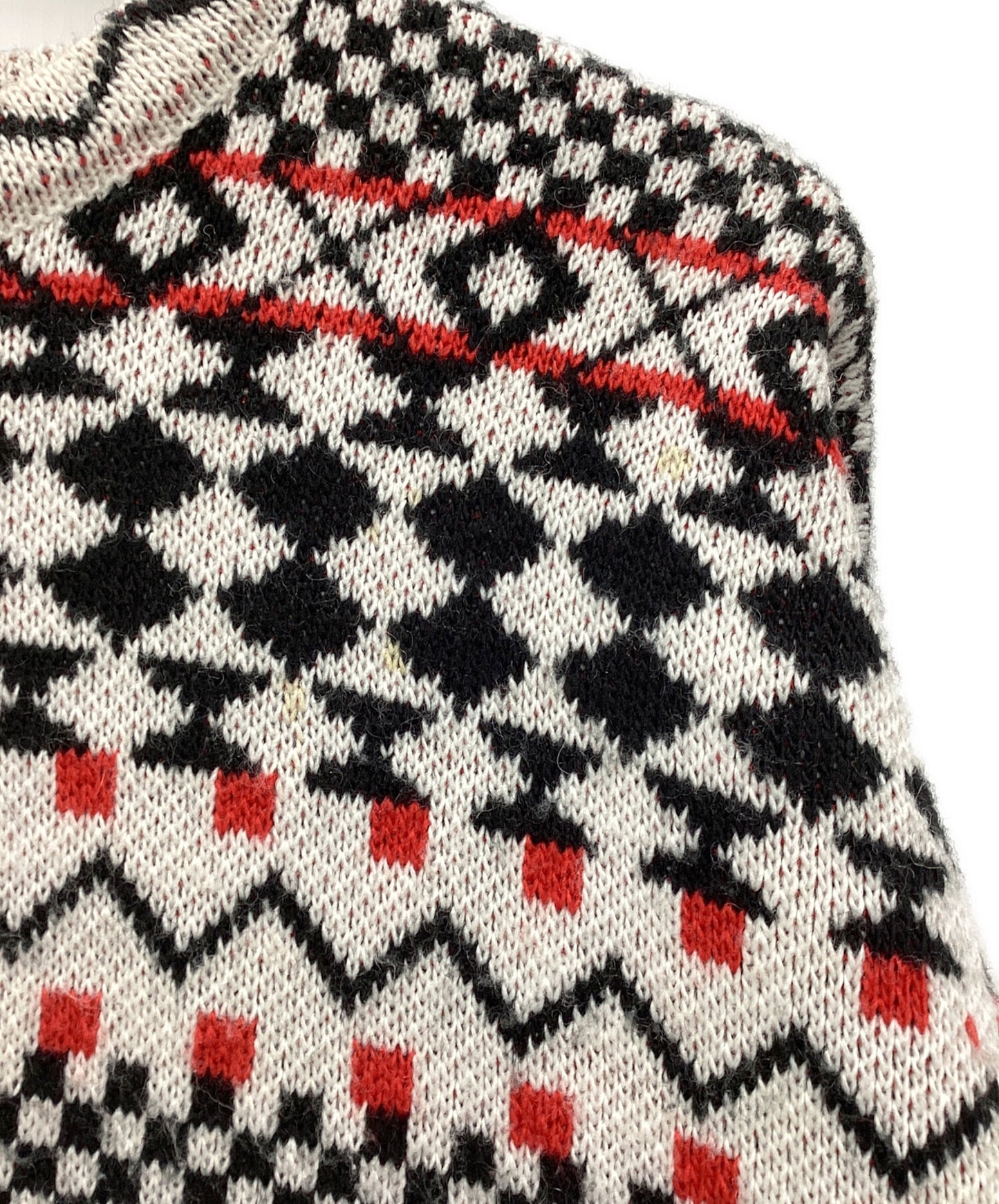 [Pre-owned] stussy JACQUARD CREW KNIT 117153