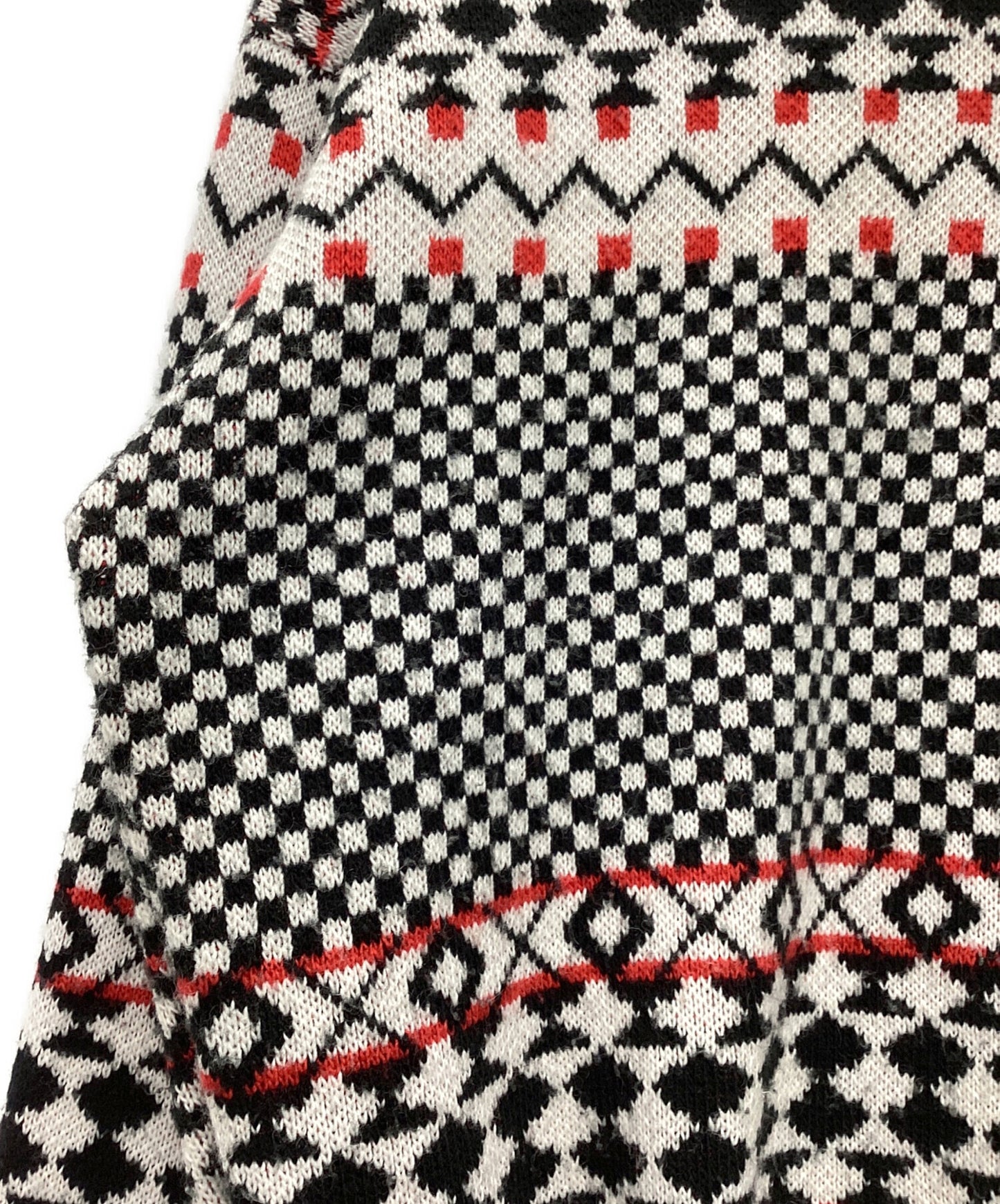 [Pre-owned] stussy JACQUARD CREW KNIT 117153