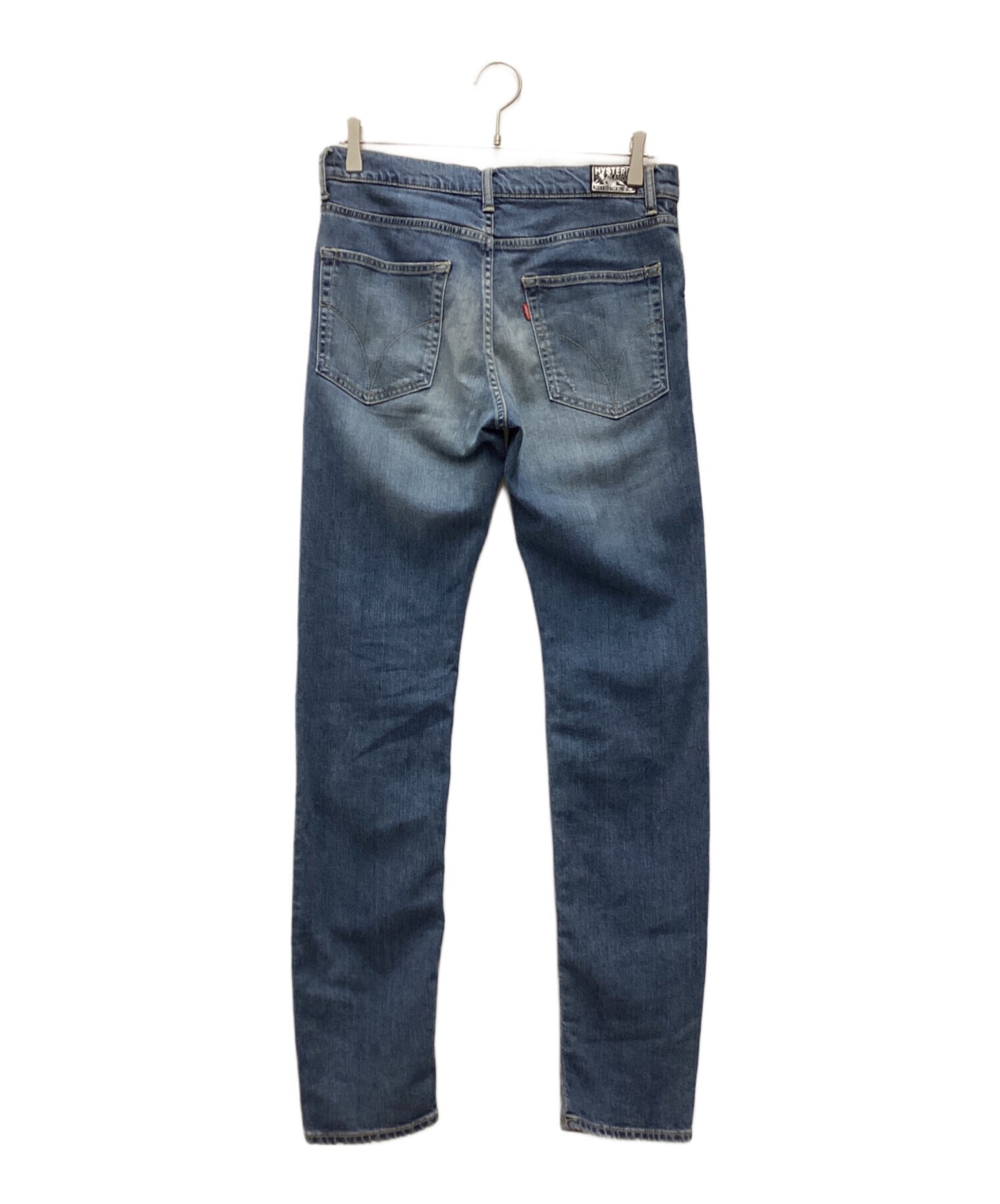 [Pre-owned] Hysteric Glamour Damaged denim pants 02231AP02