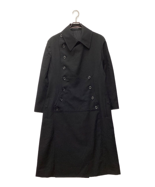 [Pre-owned] yohji yamamoto+noir POUR HOMME WOOL GABARDINE SMOOTH COAT TeroTero Coat NR-C07-100