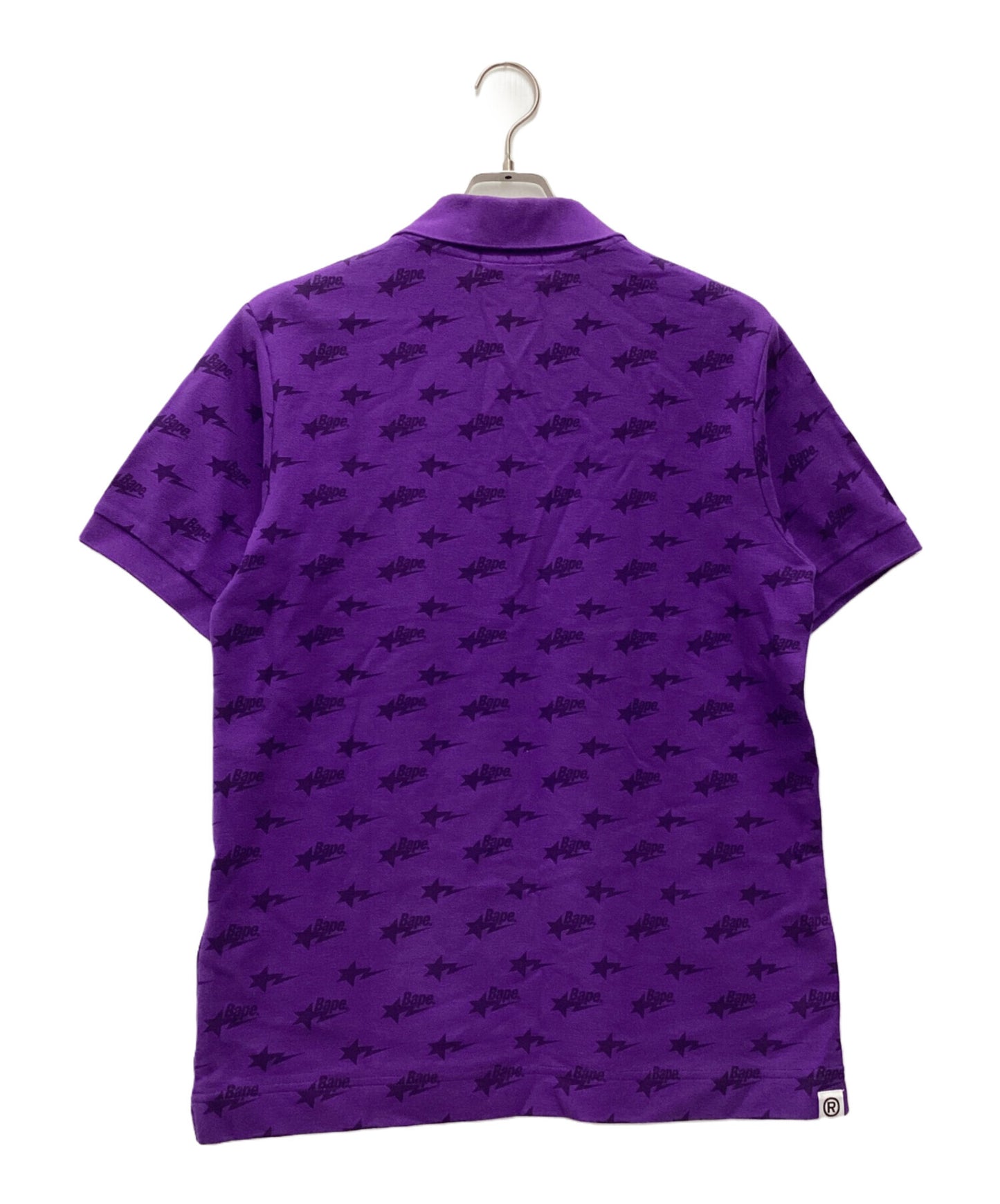 [Pre-owned] A BATHING APE short-sleeved polo shirt