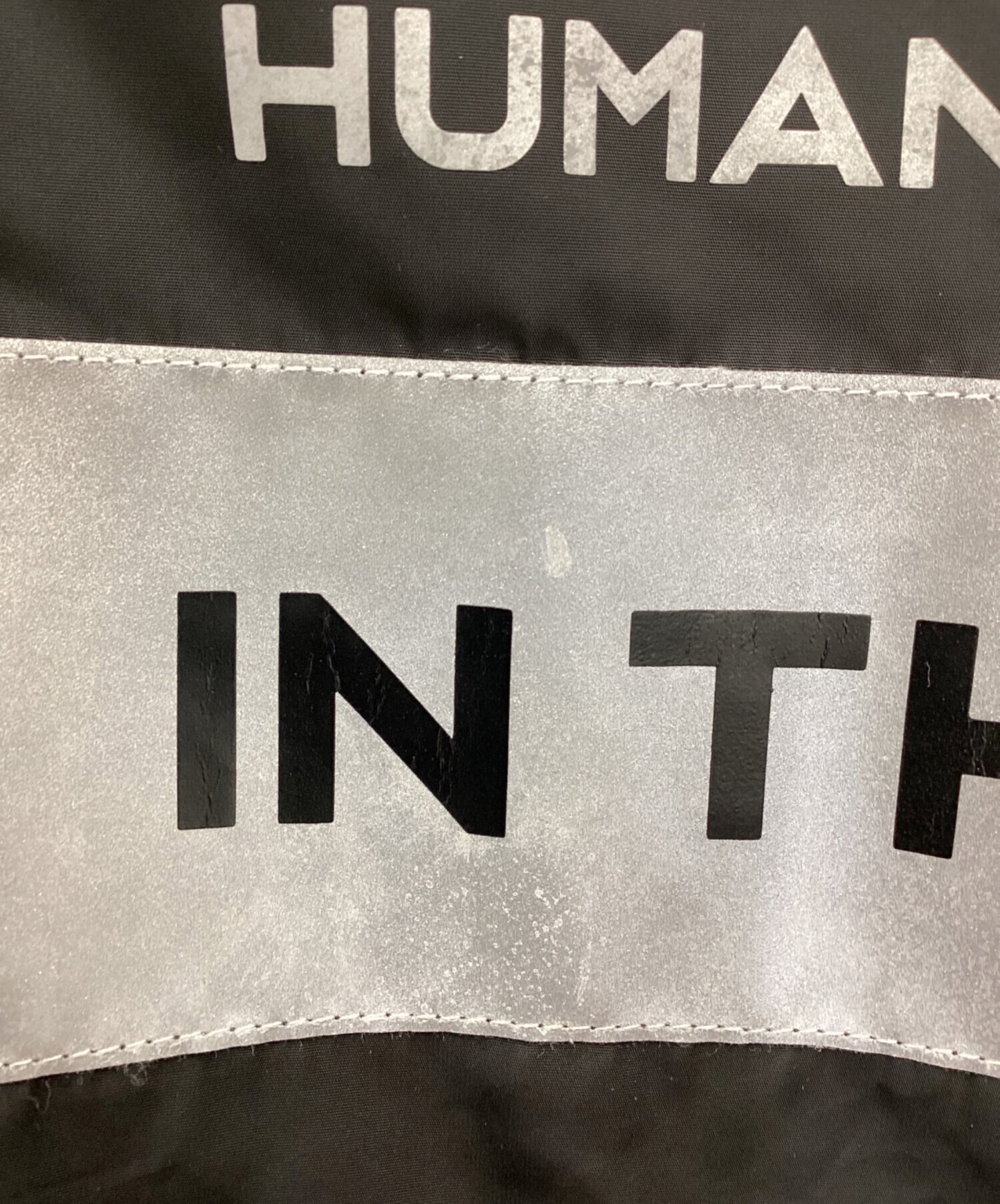 [Pre-owned] HUMAN MADE Reflective Line Blouson Nylon Jacket HM28JK042