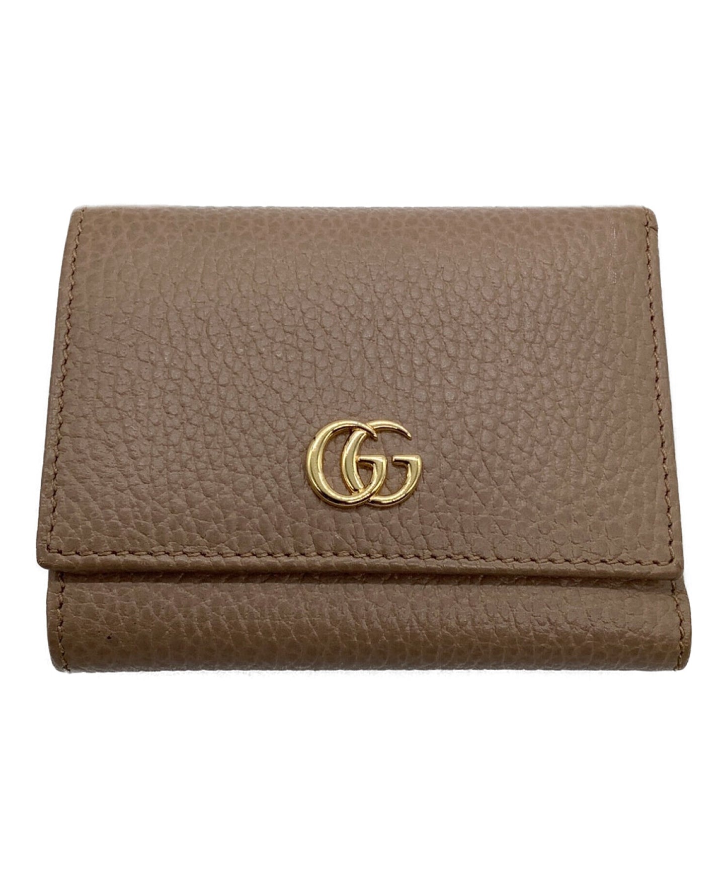 [Pre-owned] GUCCI Compact Wallet Petit Marmont 474746