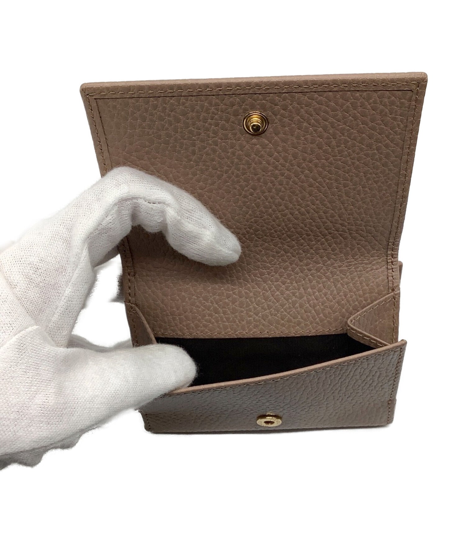 [Pre-owned] GUCCI Compact Wallet Petit Marmont 474746