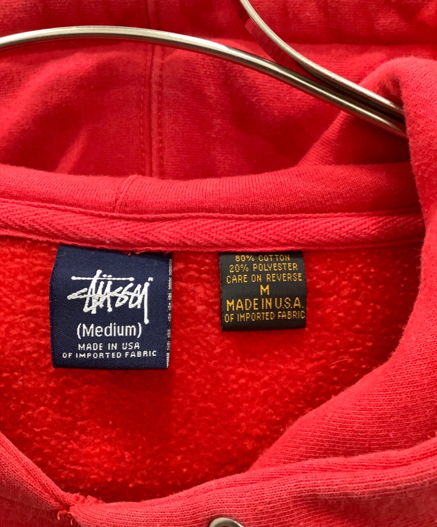 [Pre-owned] stussy stussy 90s-00s old stussy Air force1 print pullover hoodie