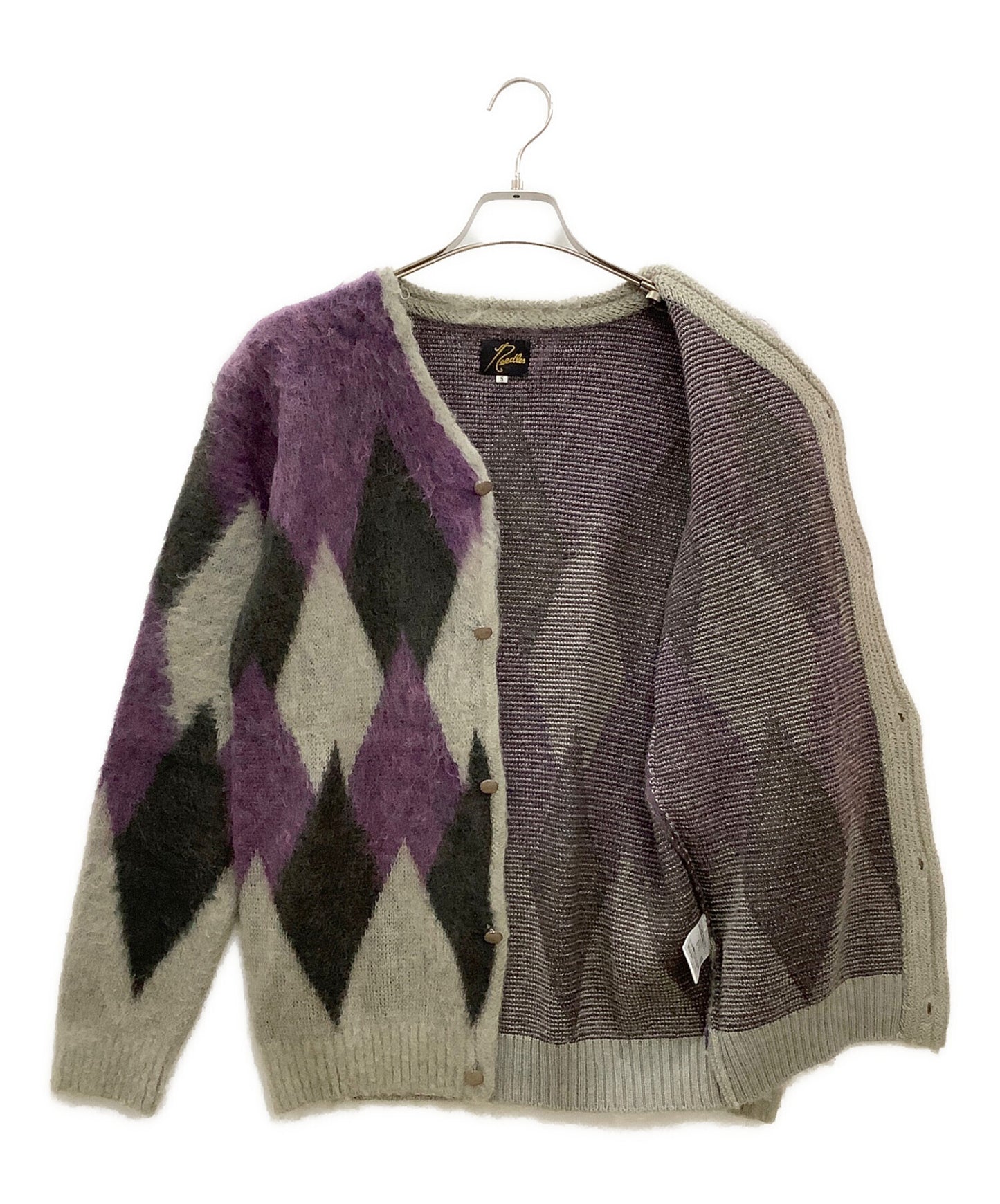 [Pre-owned] Needles Needles Mohair Knit Cardigan DI 215.