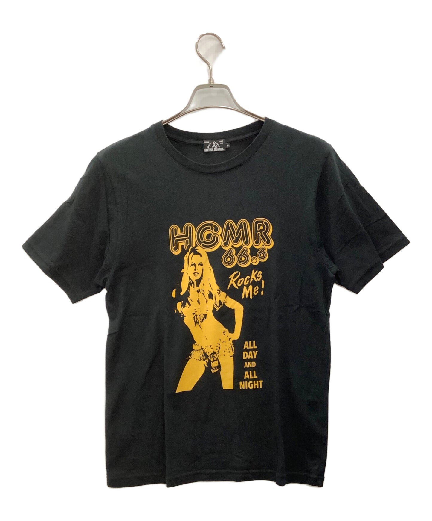 [Pre-owned] Hysteric Glamour Girl Print T-Shirt 02193CT04