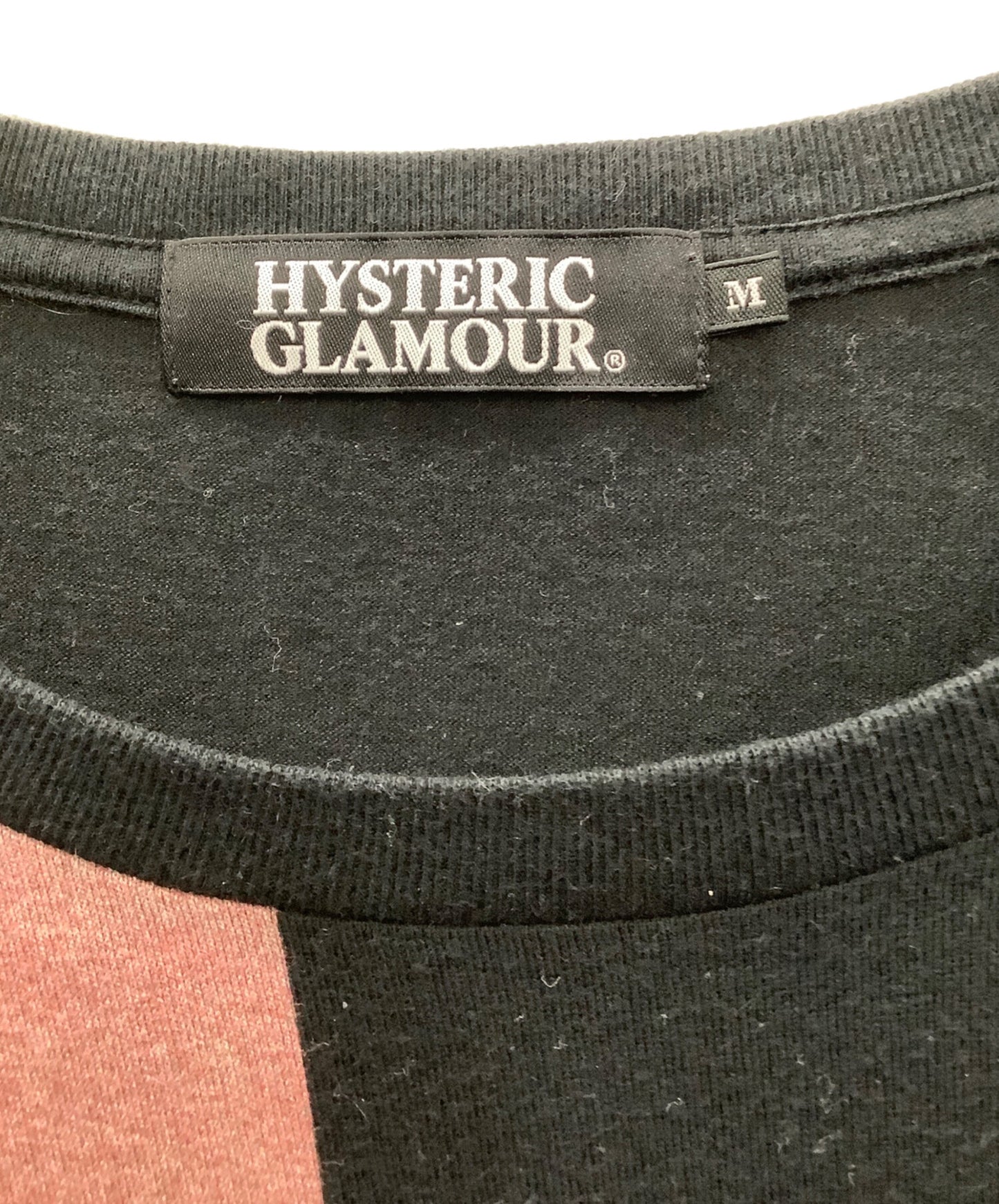 [Pre-owned] Hysteric Glamour Guitar Girl Print T-Shirt 0204CT03