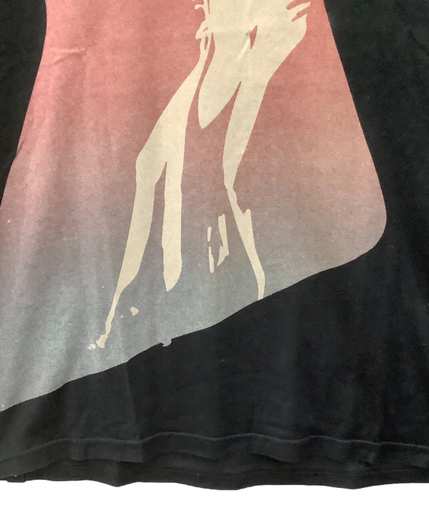 [Pre-owned] Hysteric Glamour Guitar Girl Print T-Shirt 0204CT03