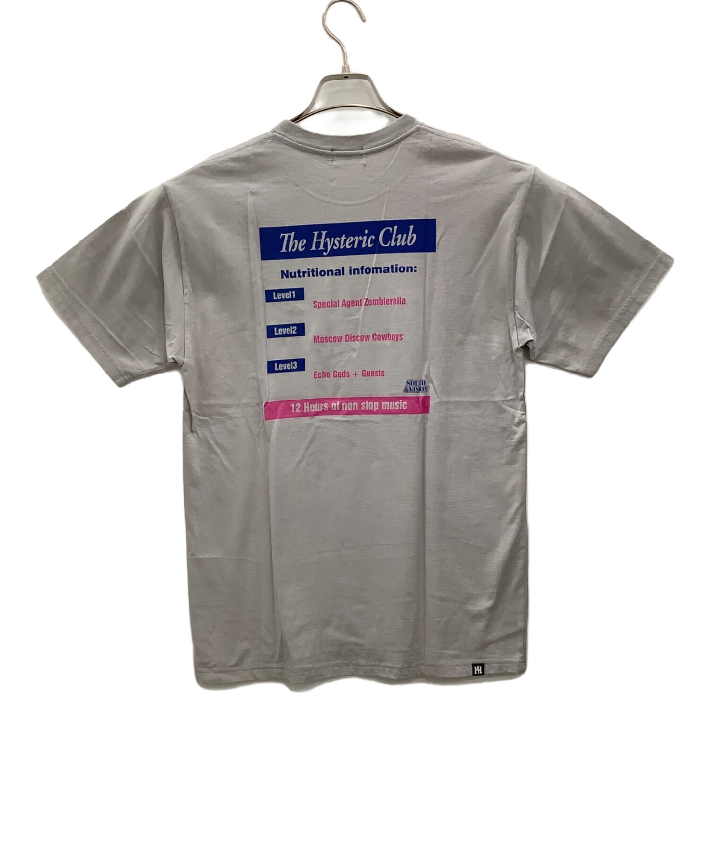 [Pre-owned] Hysteric Glamour THE HYS CLUB T-shirt 02211CT30