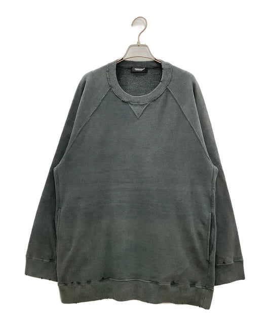 [Pre-owned] UNDERCOVER Wide Sweatshirt UNDERCOVER Green UC1A4802 Rags UC1A4802