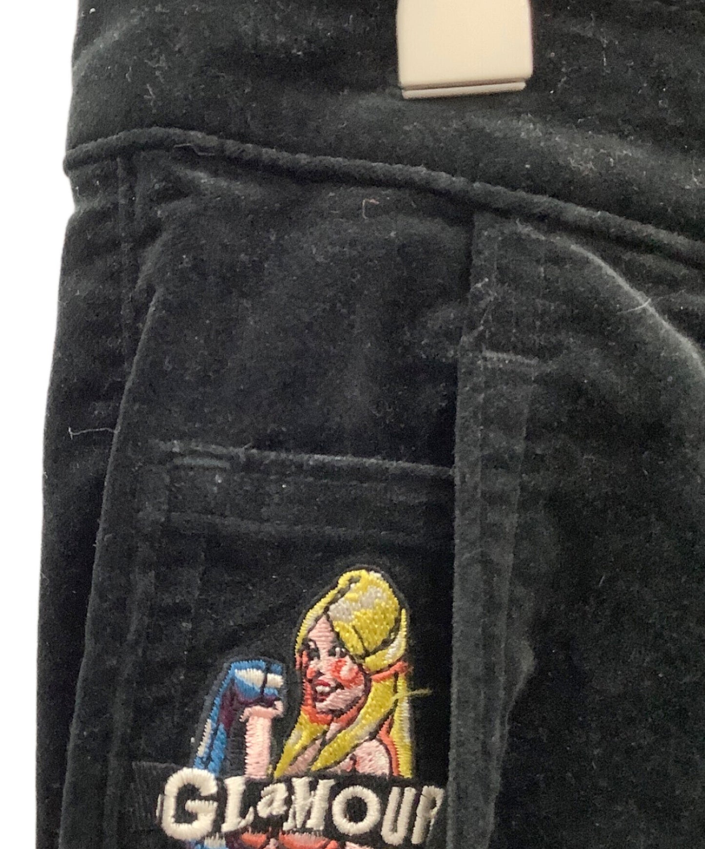 [Pre-owned] Hysteric Glamour Velour pants Hysteric Glamour black