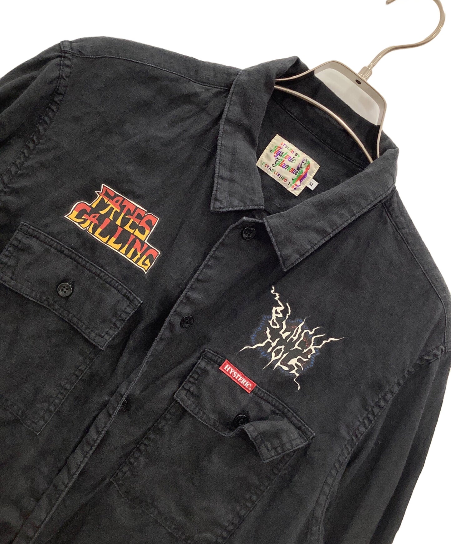 [Pre-owned] Hysteric Glamour short-sleeved shirt 02172AH10