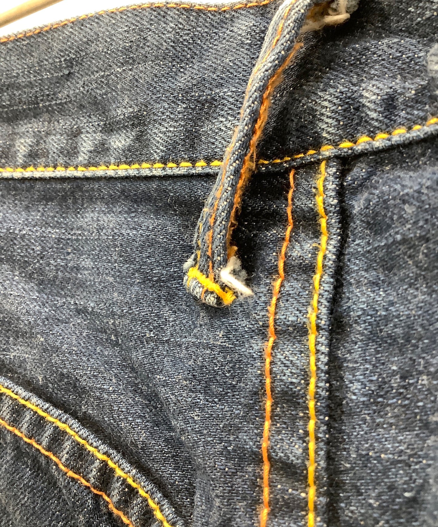 [Pre-owned] EVISU Denim half pants EVISU Men's Indigo 2001 Big Seagull