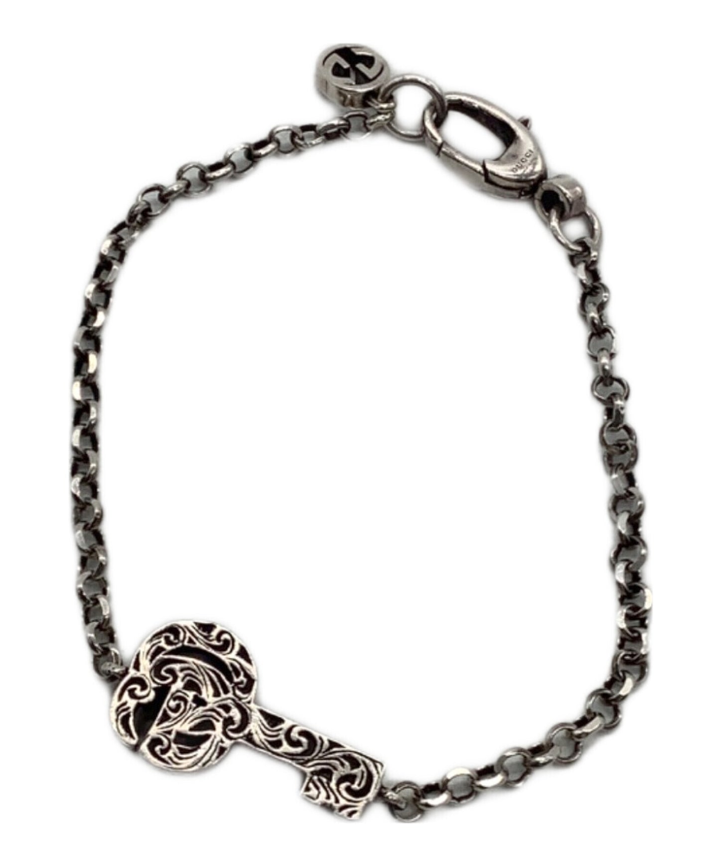 [Pre-owned] GUCCI Double G Key Bracelet