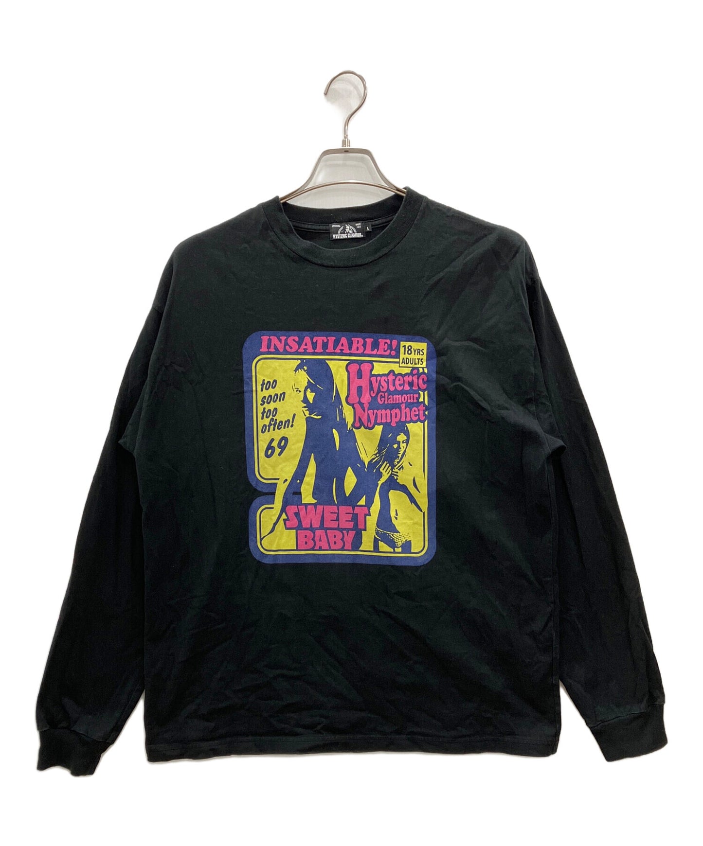 [Pre-owned] Hysteric Glamour long sleeve cut and sewn 02173CL02