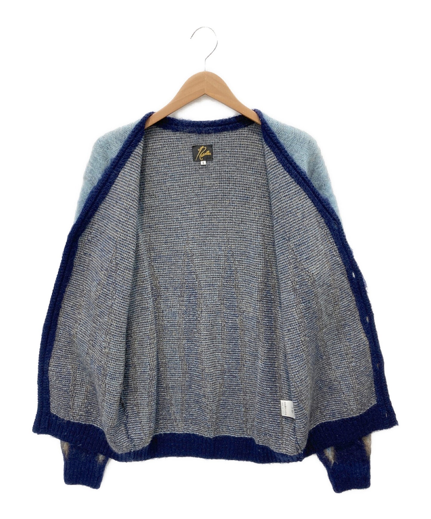 [Pre-owned] Needles Mohair Cardigan - Flame HM271