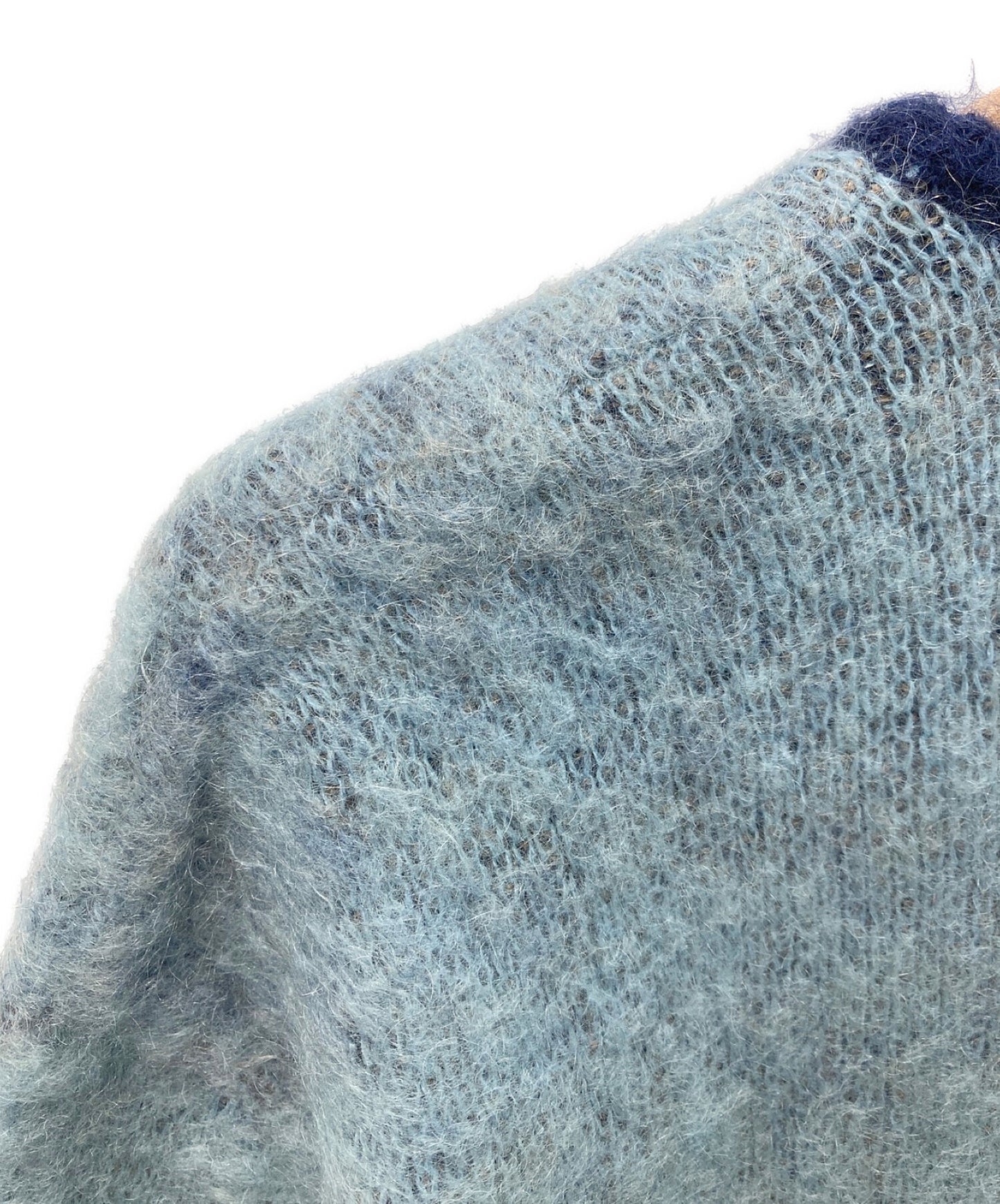 [Pre-owned] Needles Mohair Cardigan - Flame HM271