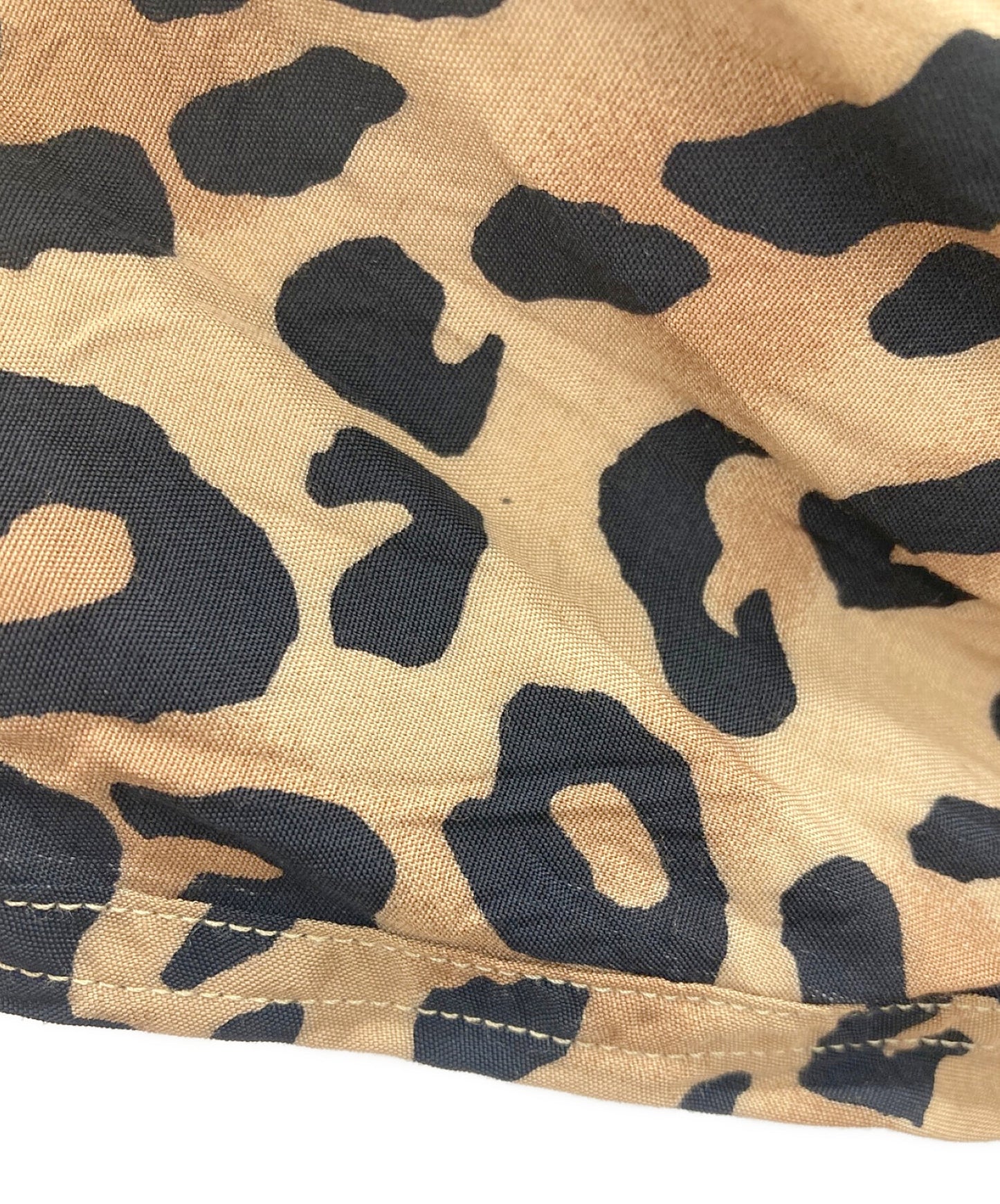 [Pre-owned] WACKO MARIA Leopard rayon shirt