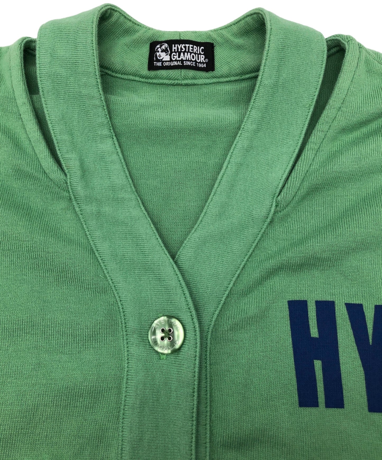 [Pre-owned] Hysteric Glamour Turn It On Cardigan Y2K 01203CD01