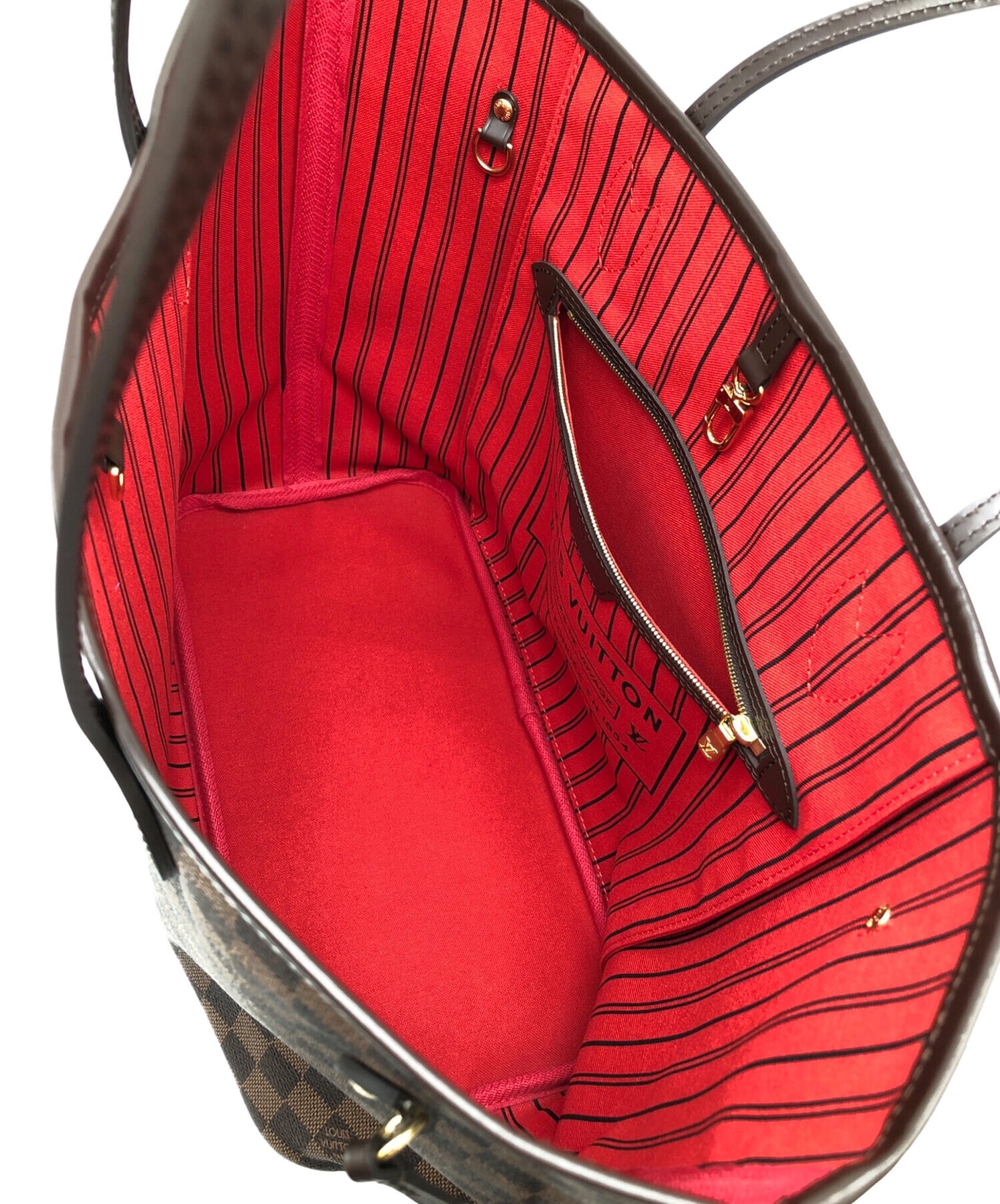 [Pre-owned] LOUIS VUITTON Damier Neverfull MM tote bag N41358