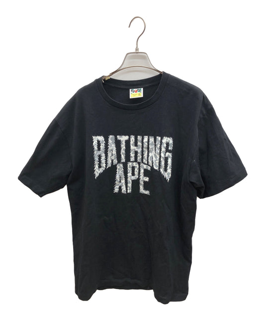 [Pre-owned] A BATHING APE Wild Leopard NYC Logo T-Shirt 001tel801040m