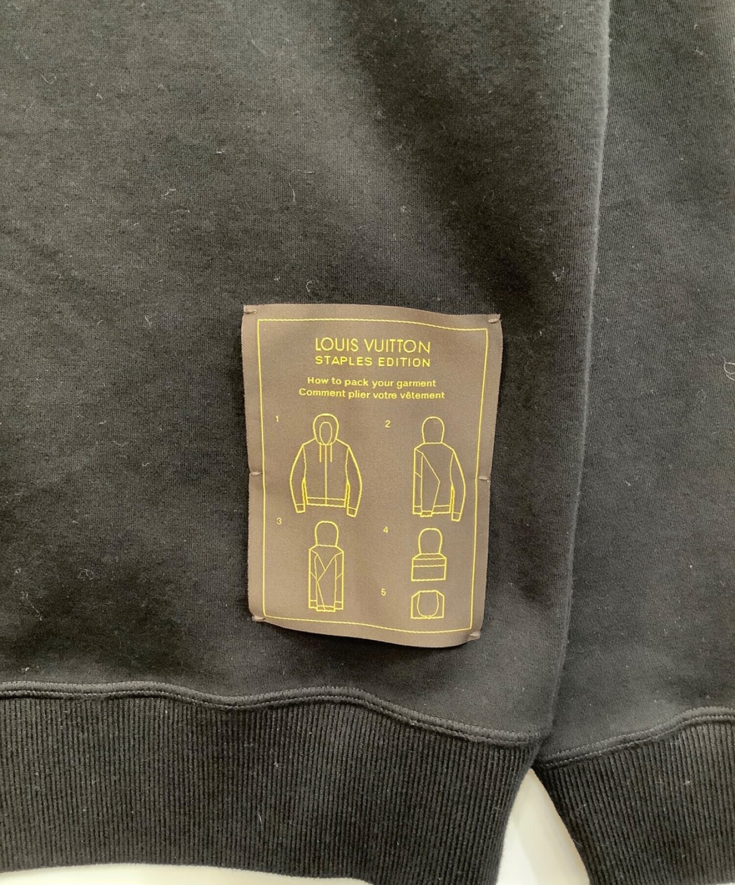 [Pre-owned] LOUIS VUITTON Double Face Travel Hoodie 1A7XEP