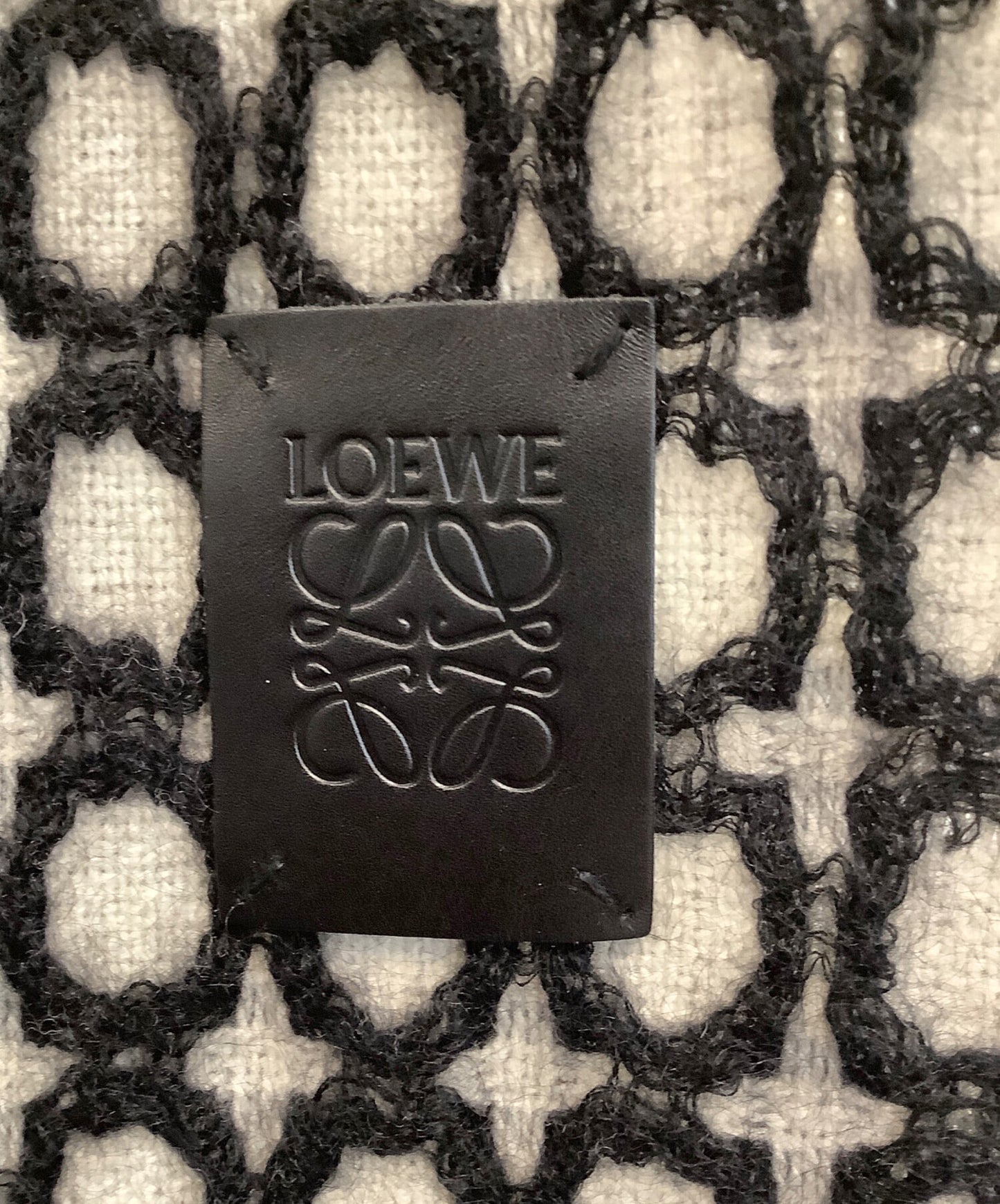 [Pre-owned] LOEWE Mohair-blend scarf
